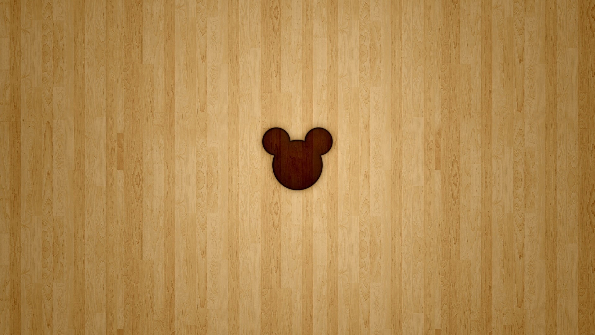 brown wooden board, tree, Mickey Mouse, Disney Company, Mickey Mouse.