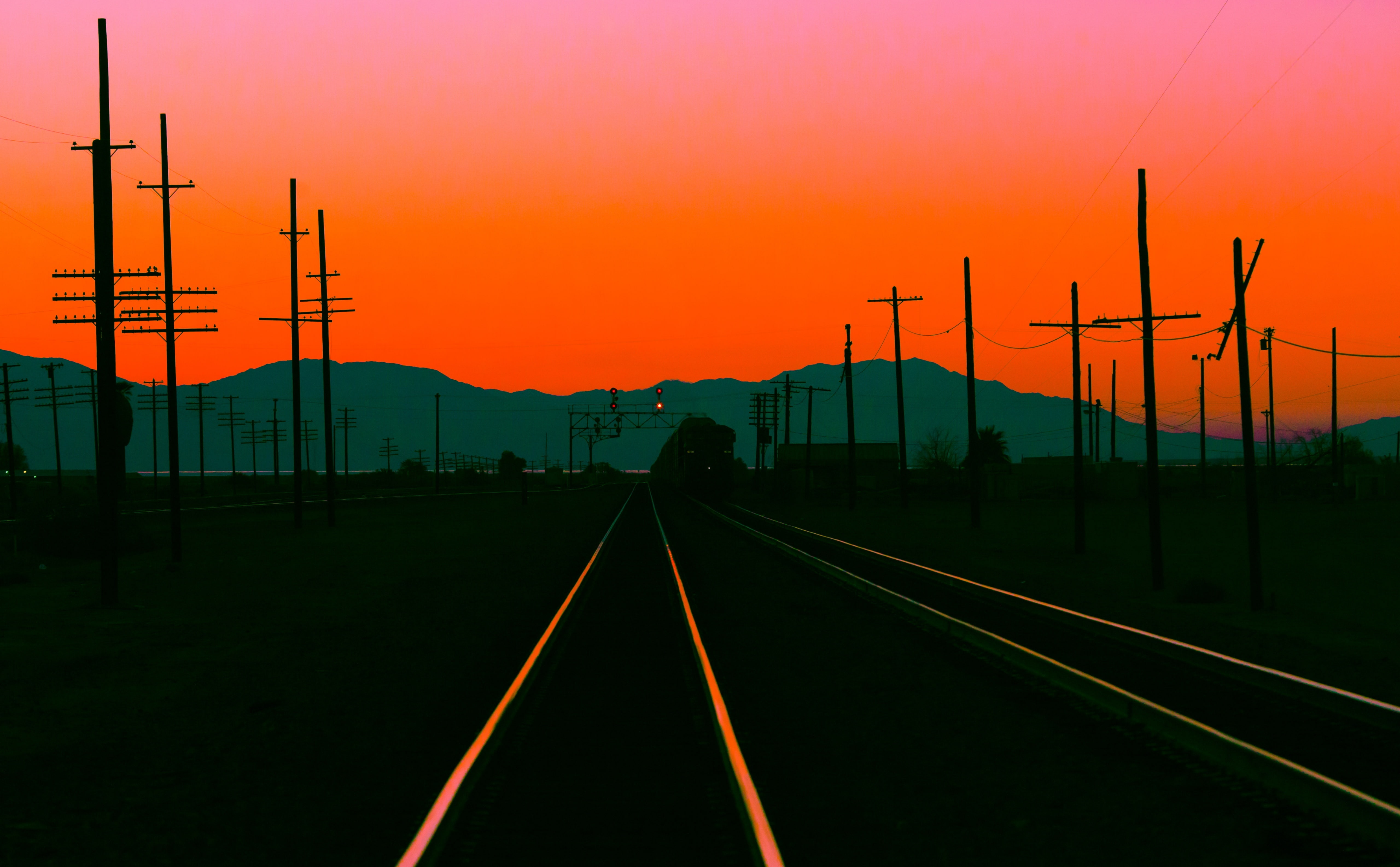 American West, Nature, Sun and Sky, Sunset, California, unitedstates