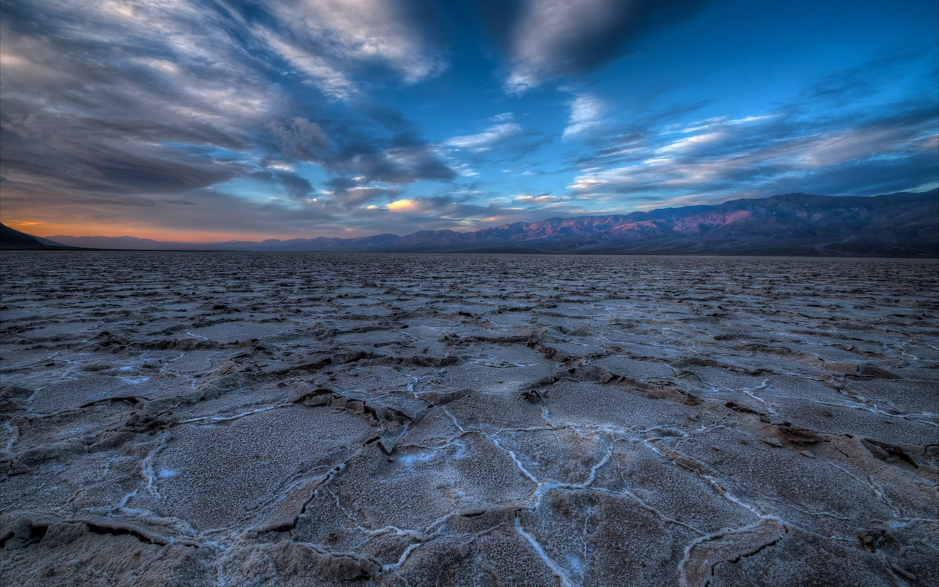 USA, California, Death Valley, beautiful morning scenery