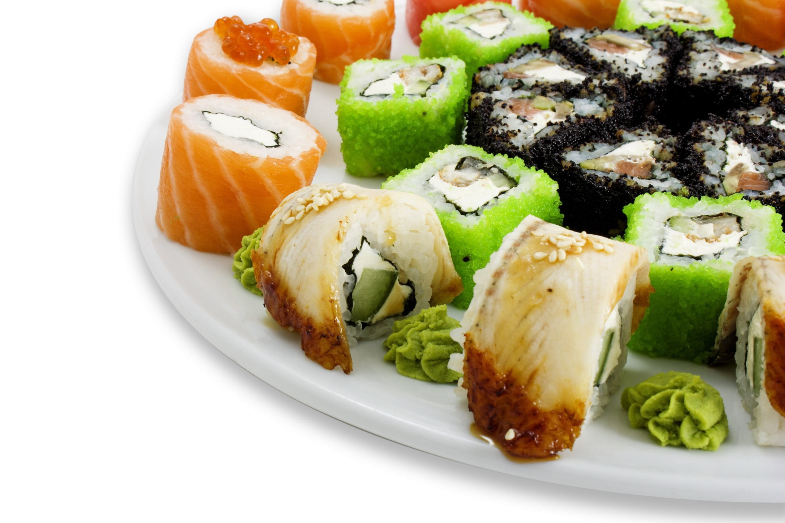 sushi, food, food and drink, healthy eating, ready-to-eat, plate