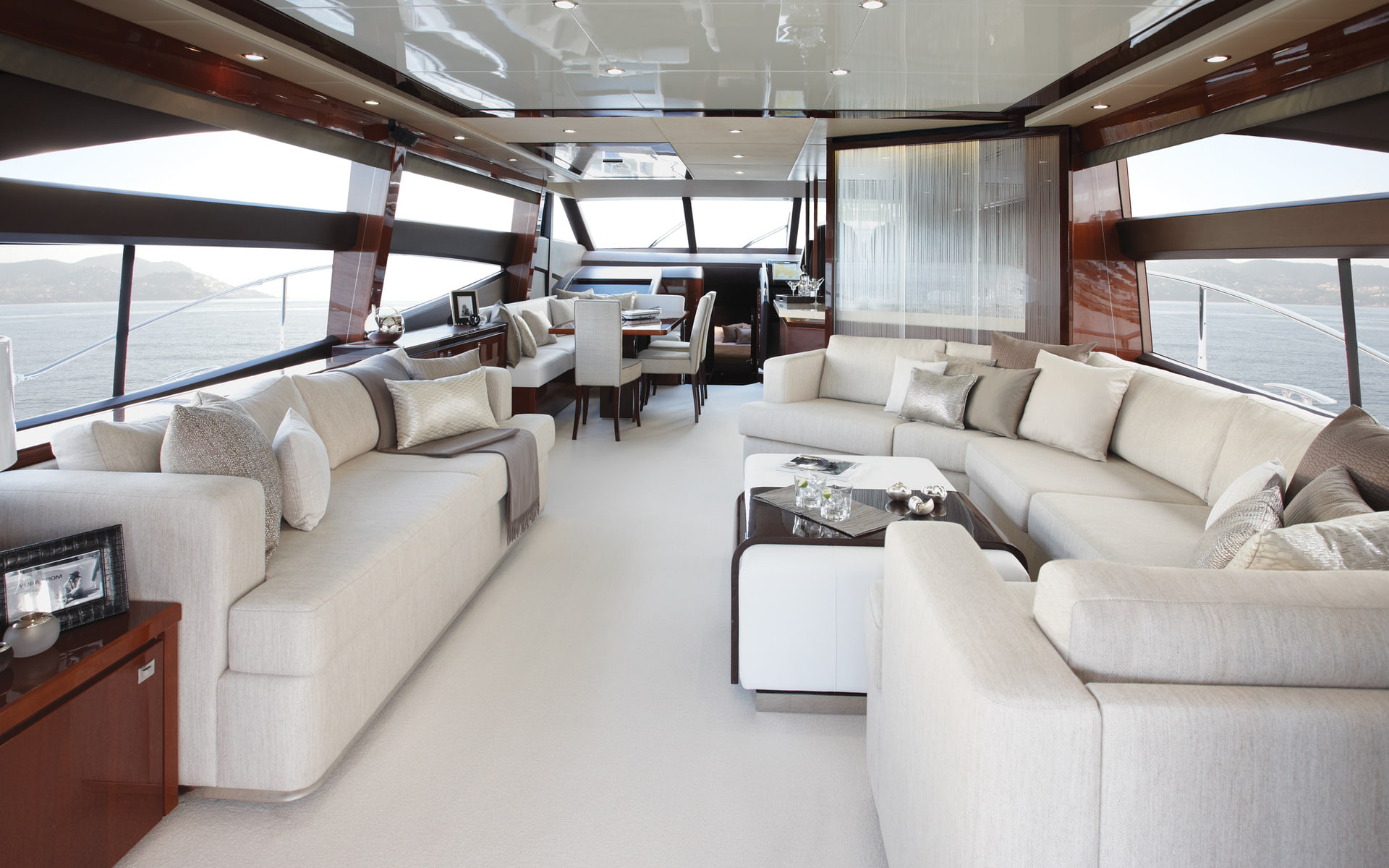 yacht, luxury, interior