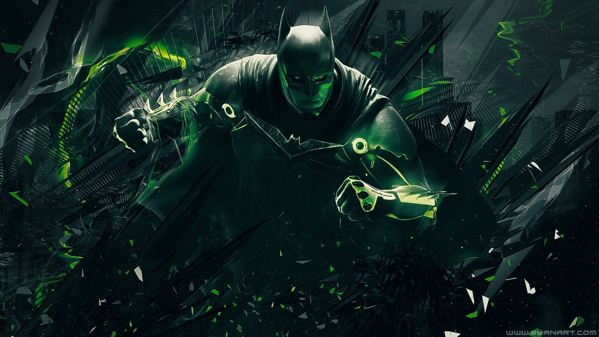 Injustice, Injustice 2, Batman, Green