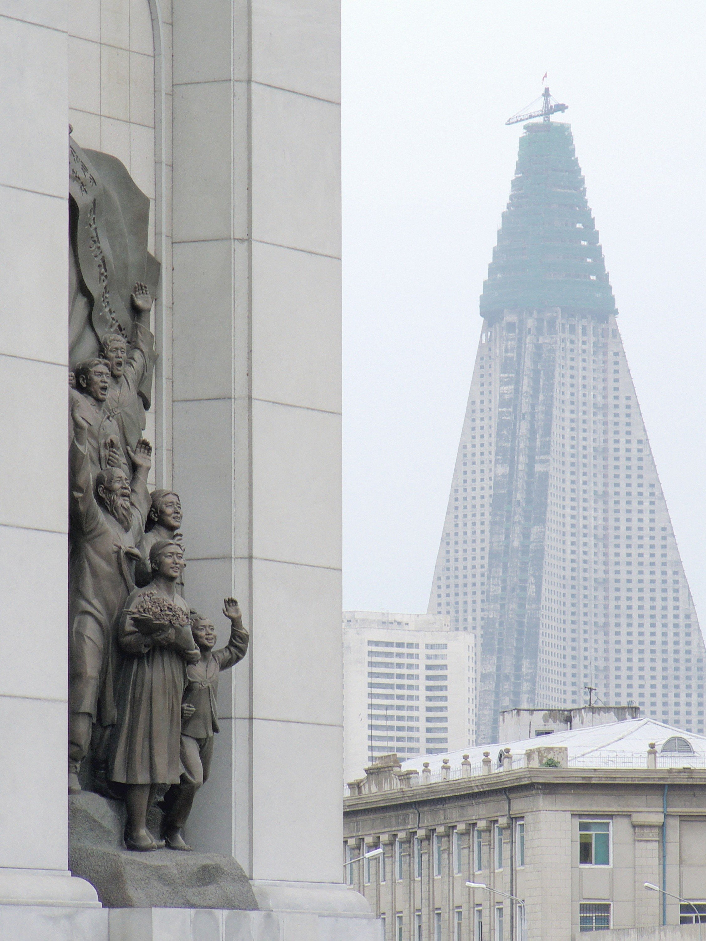 architecture, building, DPRK, North Korea, Rare