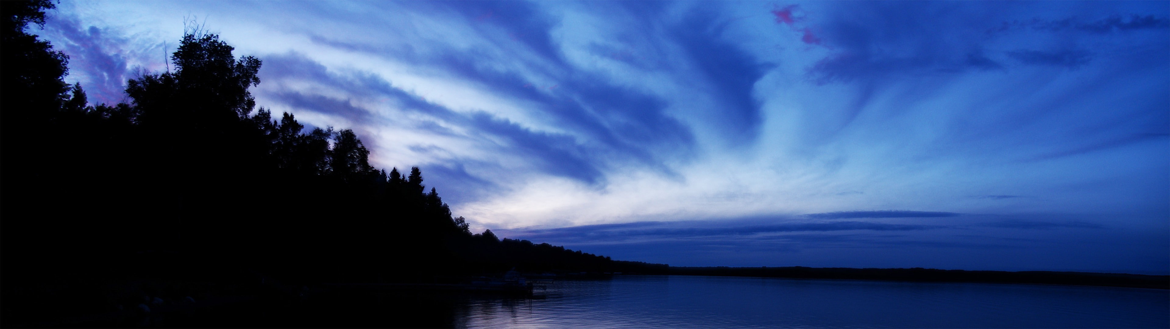 multiple display clouds landscape, sky, cloud - sky, water