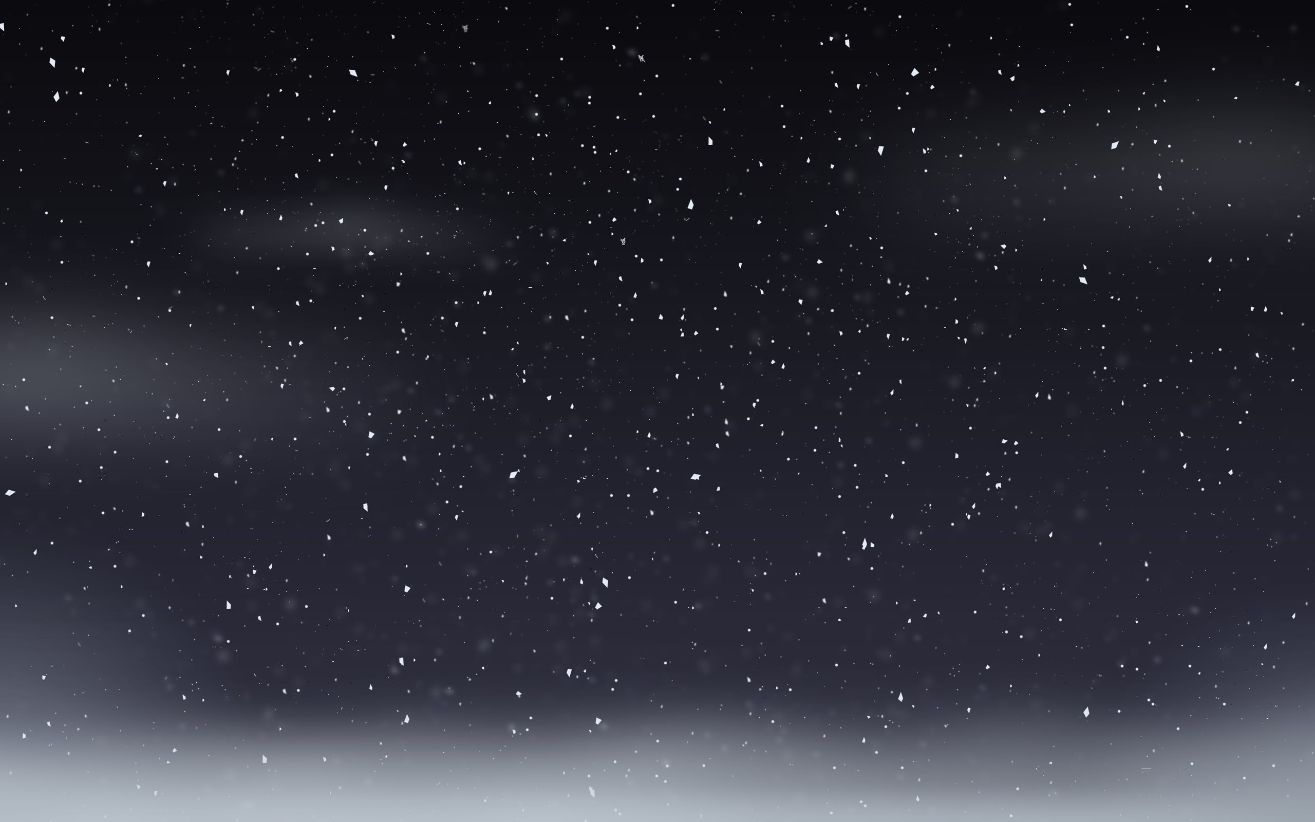 starry sky wallpaper, snow, snow flakes, minimalism, white, dark blue