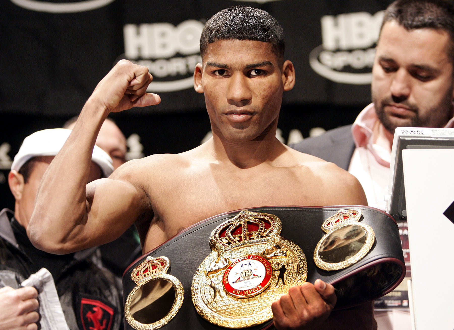 yuriorkis gamboa, boxer, wba, ibf, men, muscular build, portrait