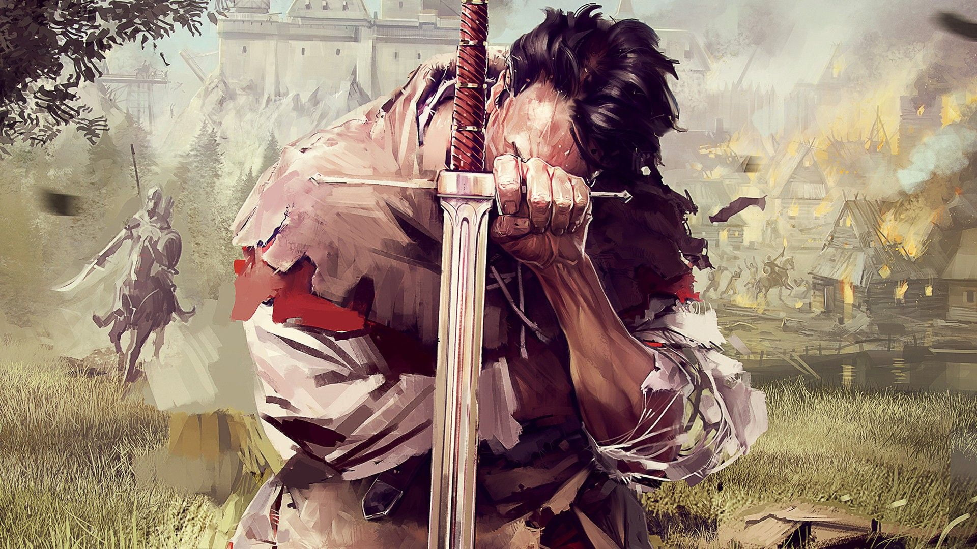 male swordsman digital wallpaper, Kingdom Come: Deliverance, video games