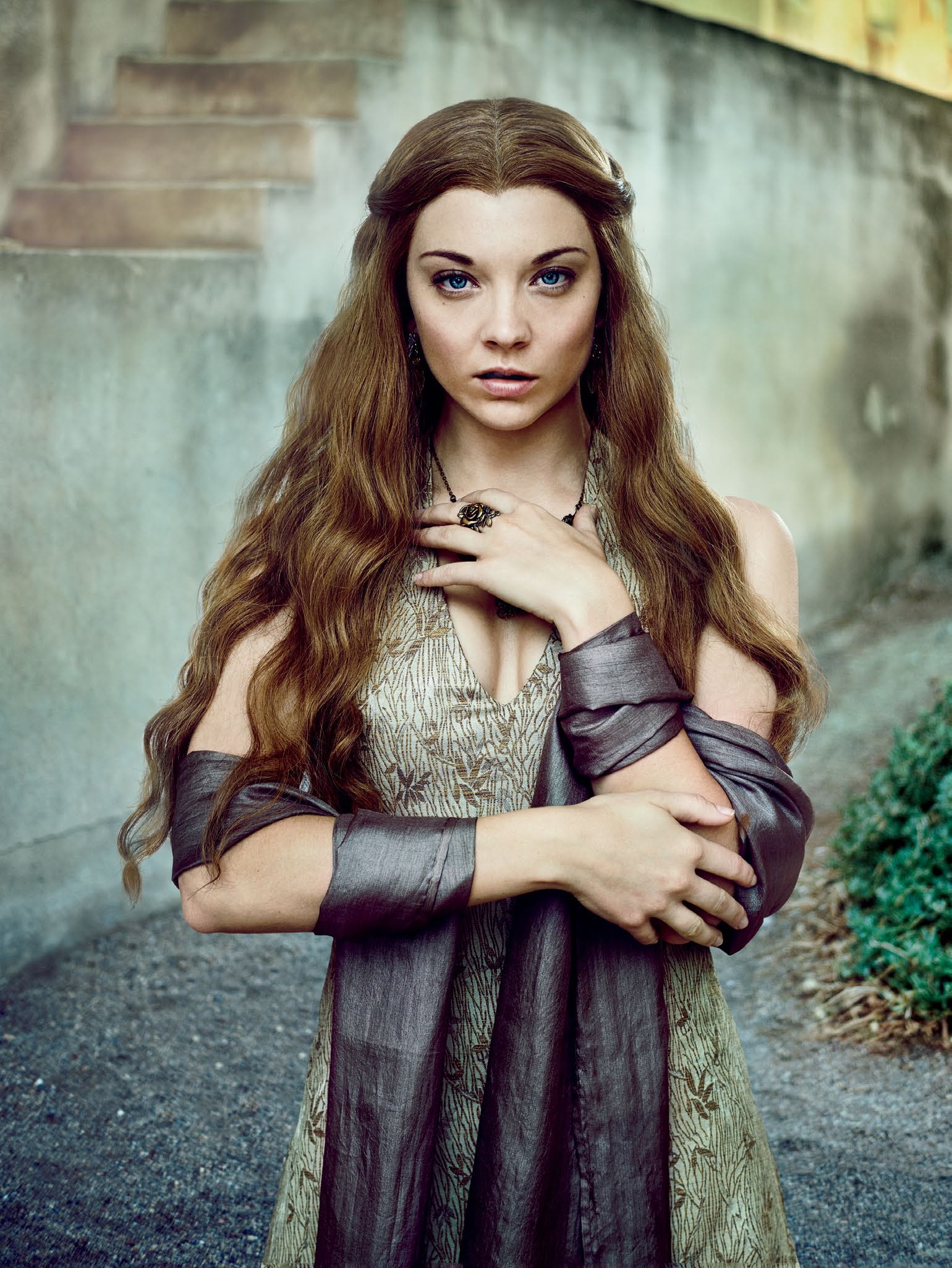 Natalie Dormer, Margaery Tyrell, women, Game of Thrones, blue eyes