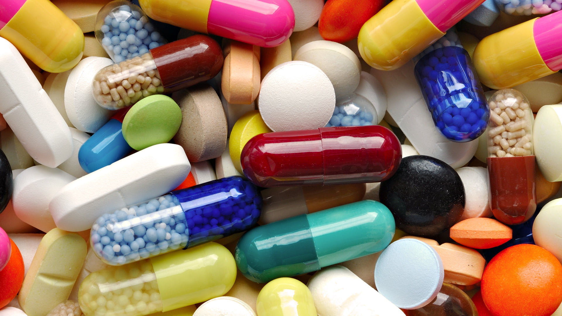 assorted-color medication pill lot, pills, medicine, capsules