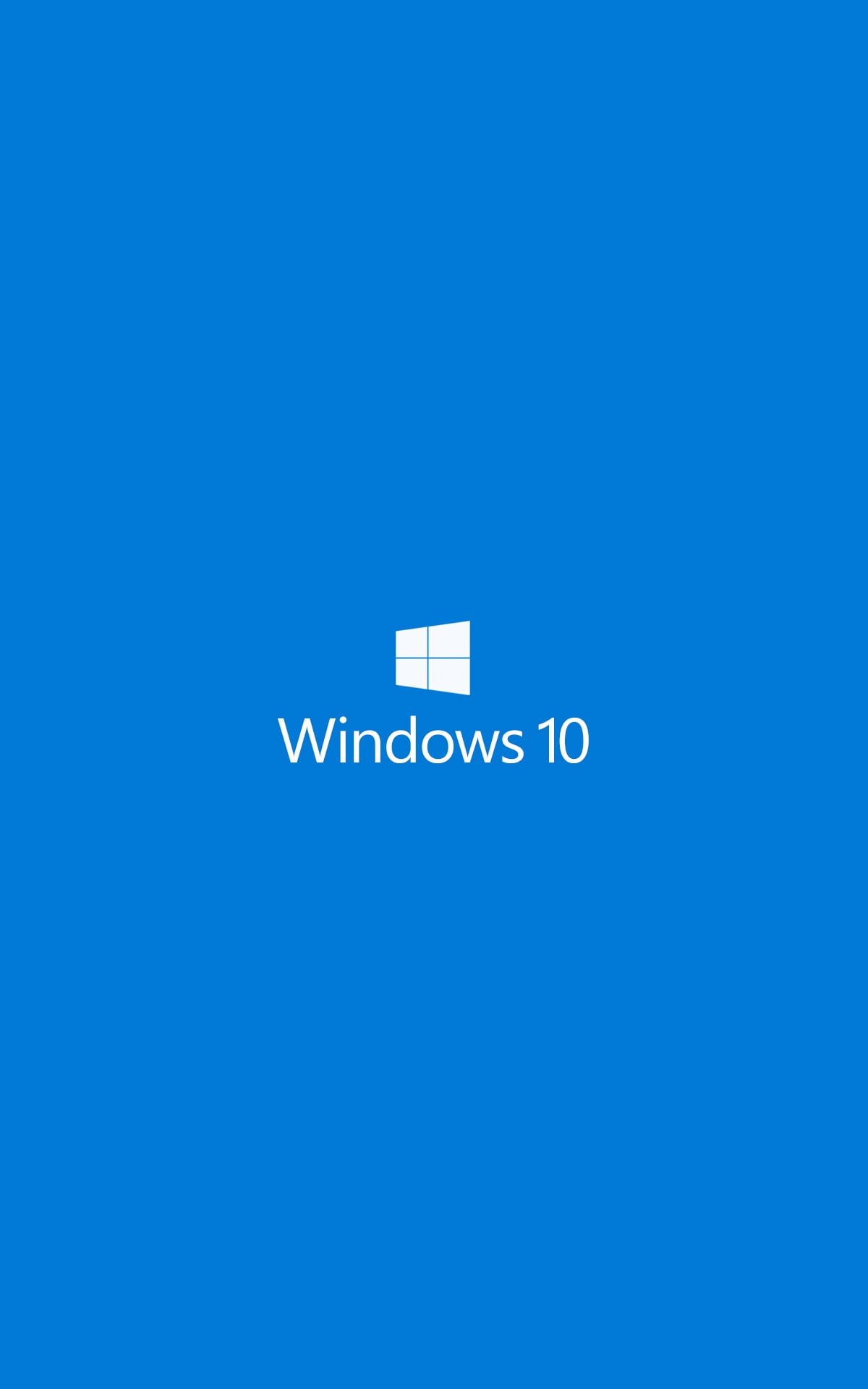 Microsoft Windows 10 OS, operating system, minimalism, portrait display