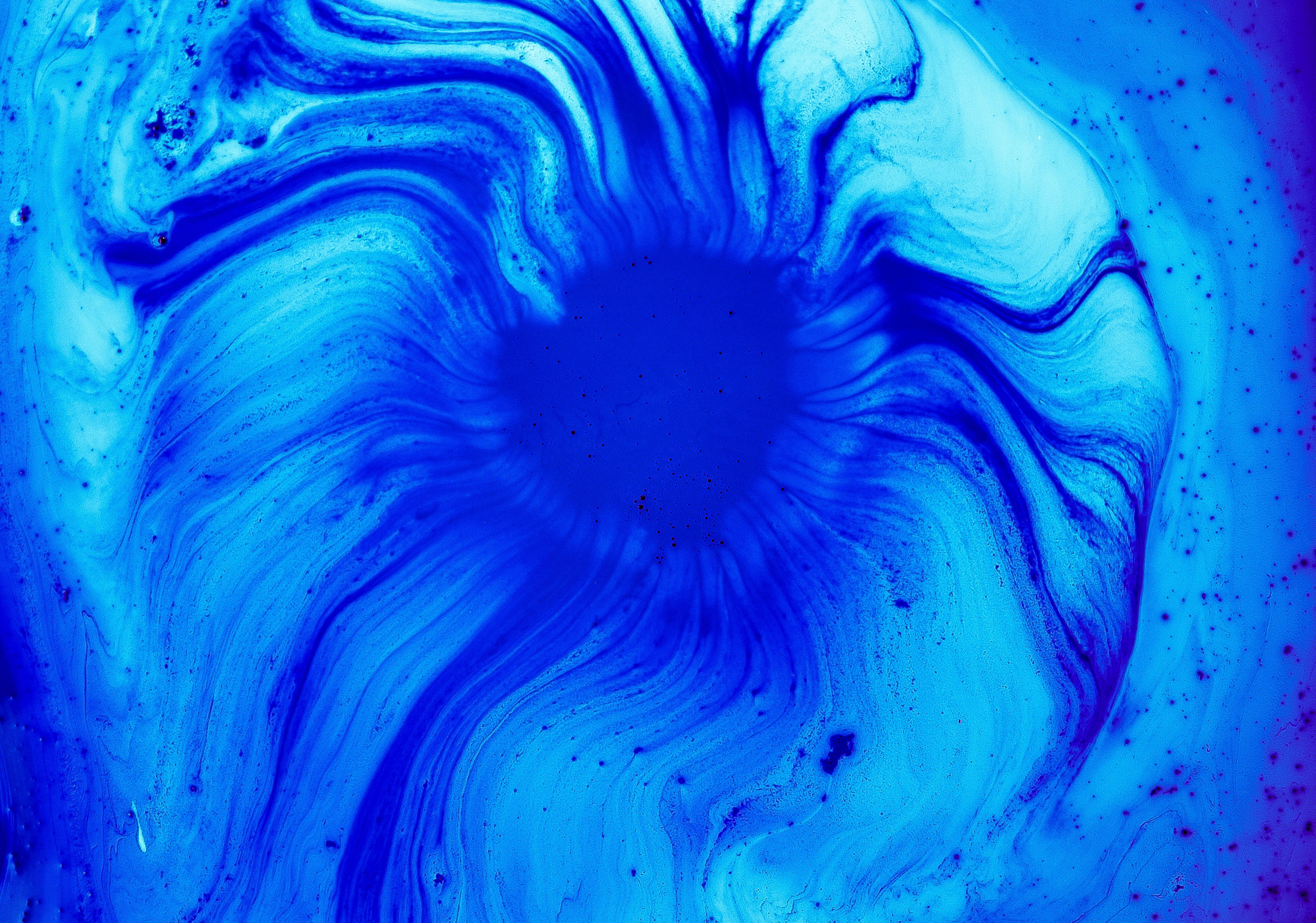 untitled, Paint, Blue, Gradient, HD, 4K