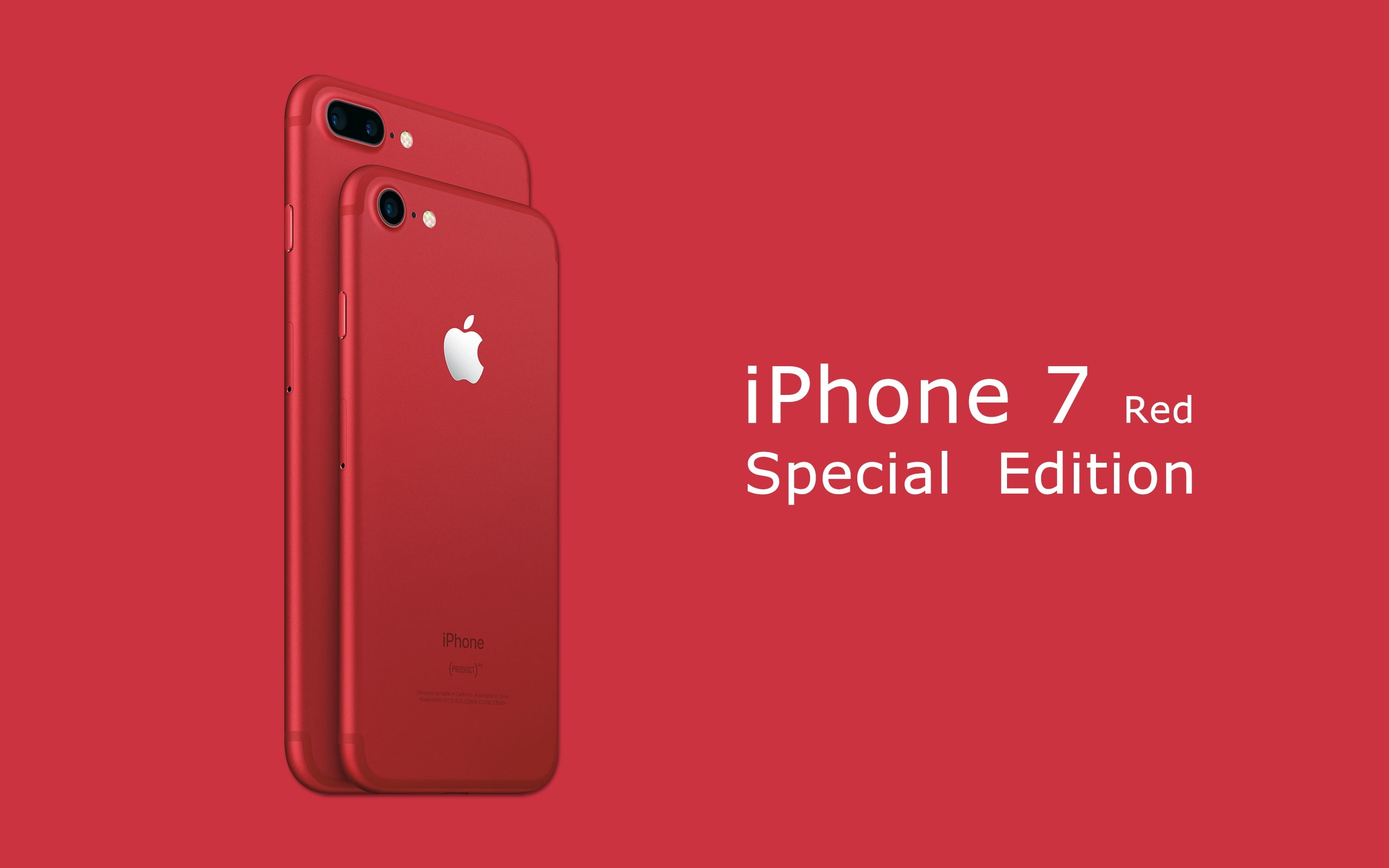 Apple 2017 iPhone 7 Red Special Edition HD Wallpap.., communication