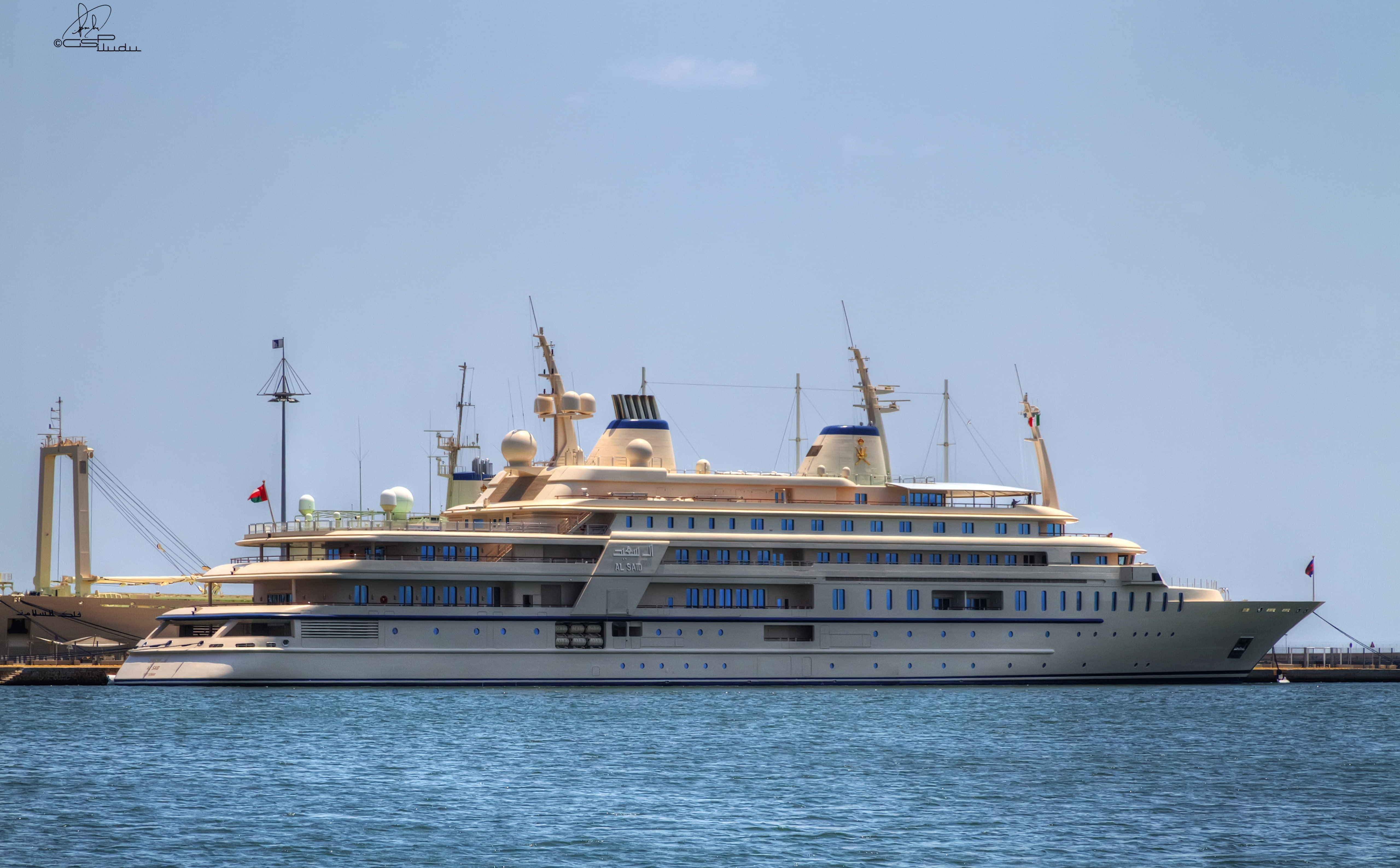 Al Said Yacht, Travel, Other, Ship, Italy, Harbor, canon, sardegna