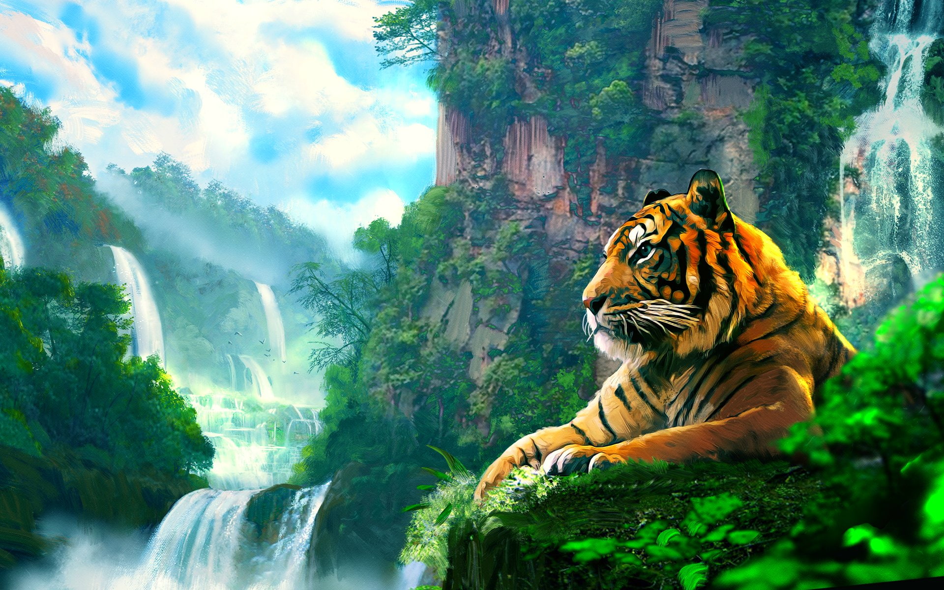 Asian, cat, cats, fantasy, Jungle, nature, Oriental, predator