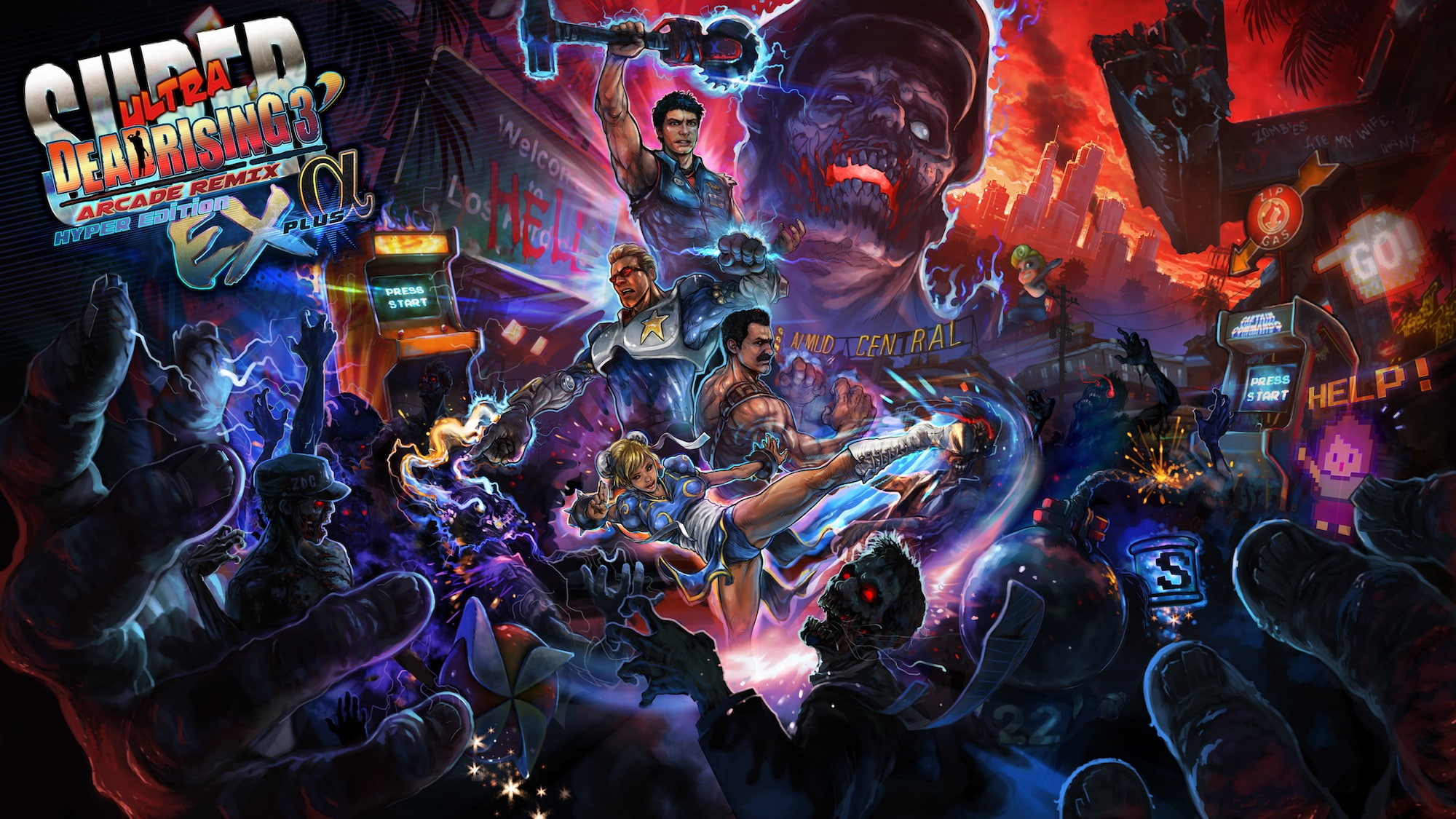 Video Game, Super Ultra Dead Rising 3' Arcade Remix Hyper Edition EX Plu