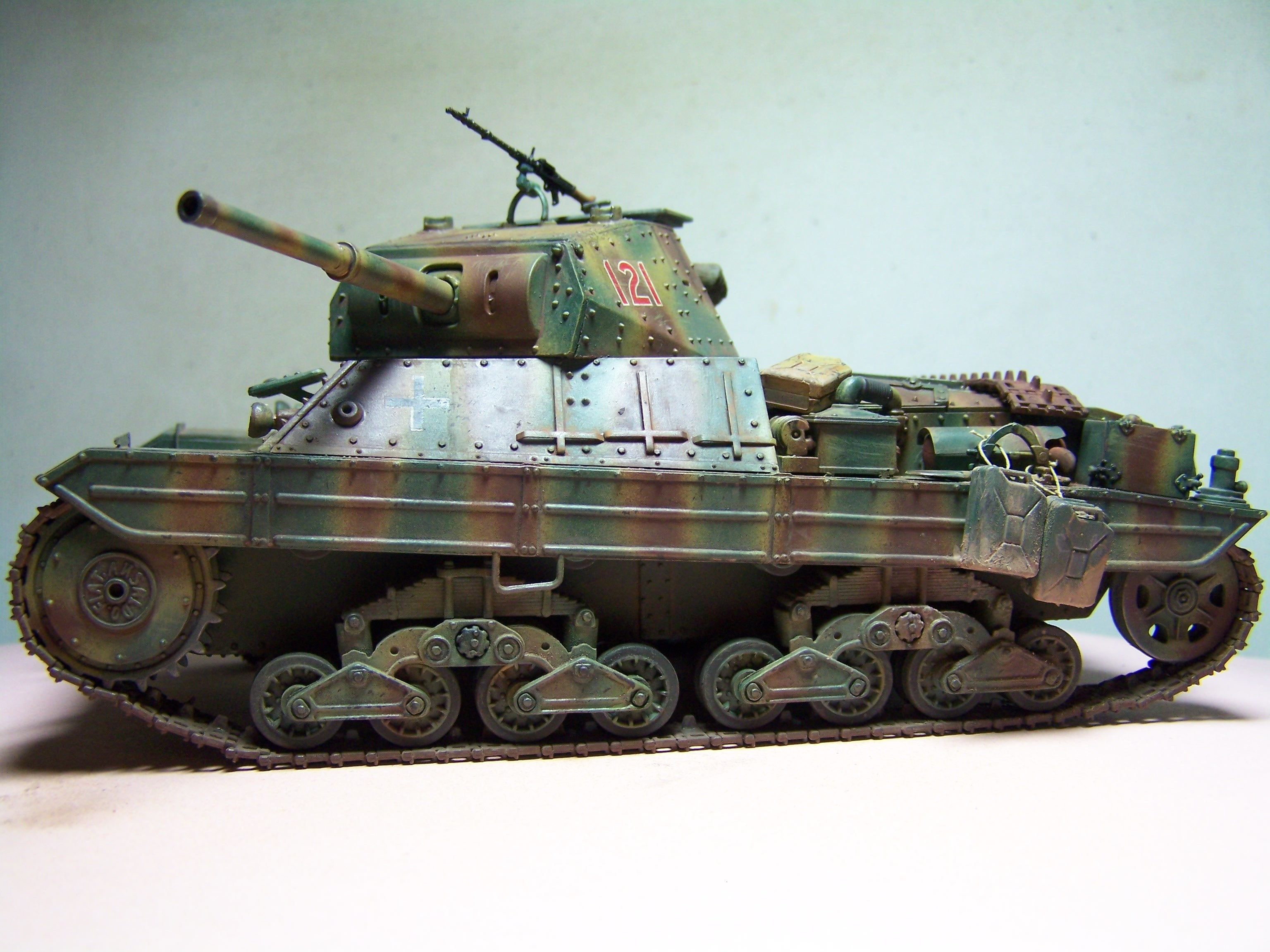 toy, tank, Italian, model, period, The second world war, Heavy