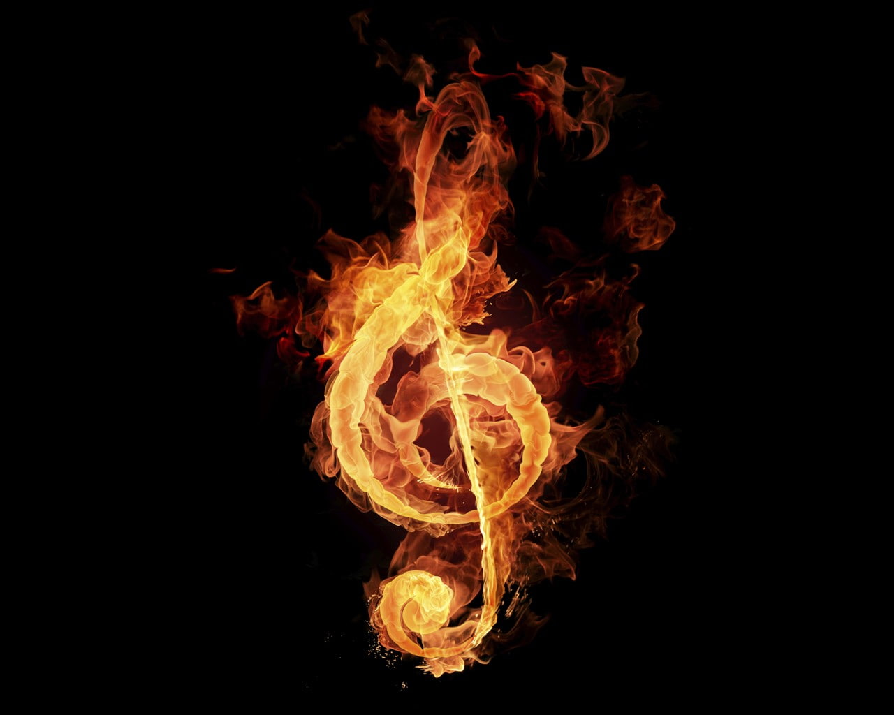 fire, flame, note