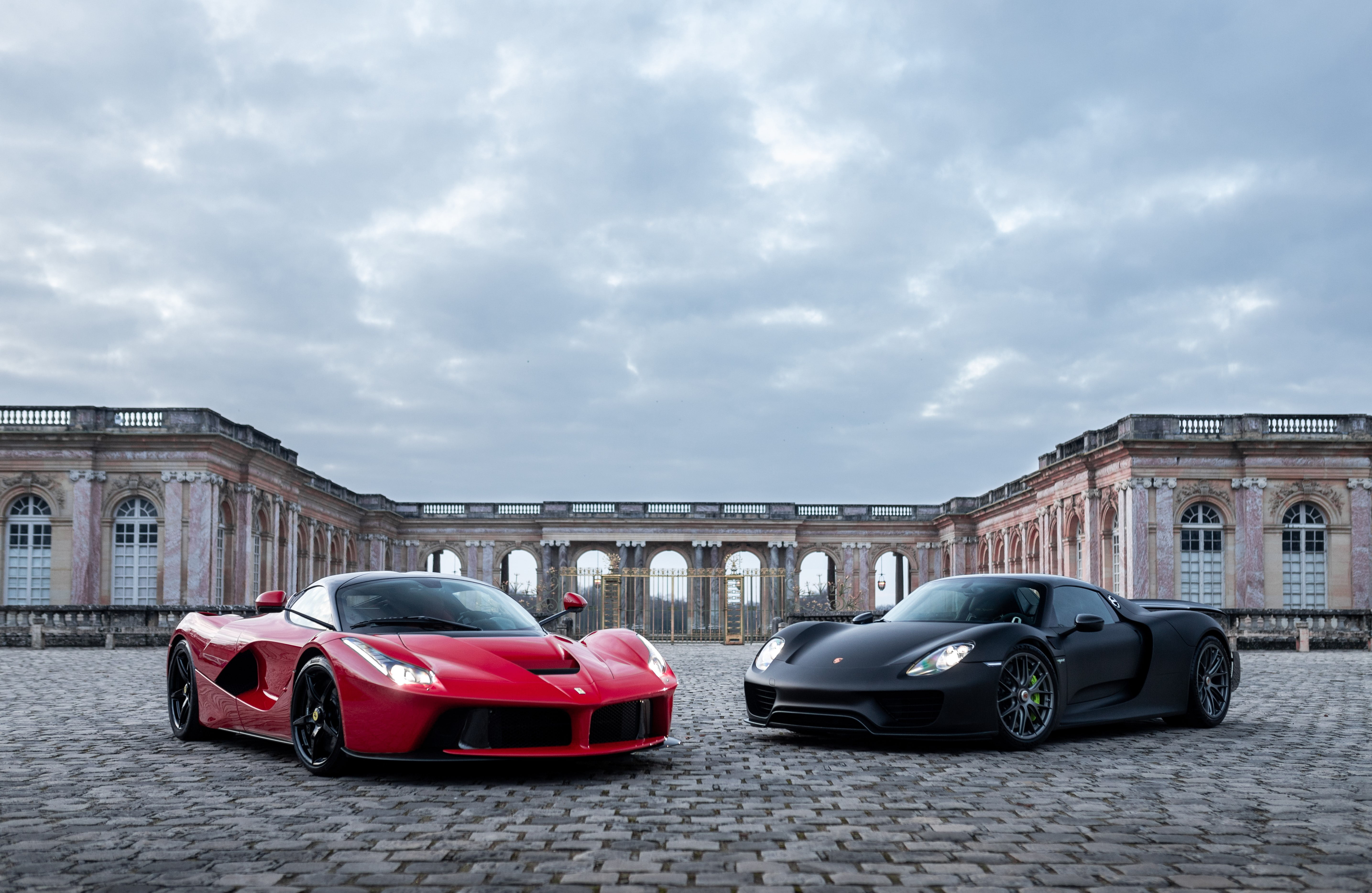 Porsche, Ferrari, 918, LaFerrari