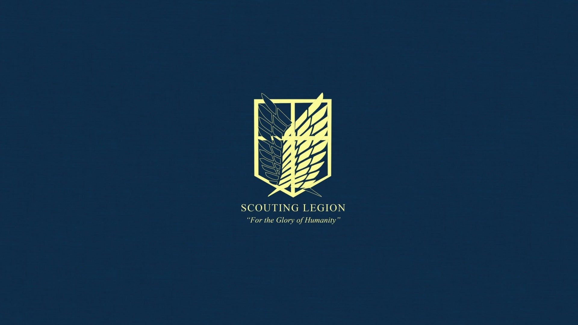Scouting Legion logo illustration, Shingeki no Kyojin, anime