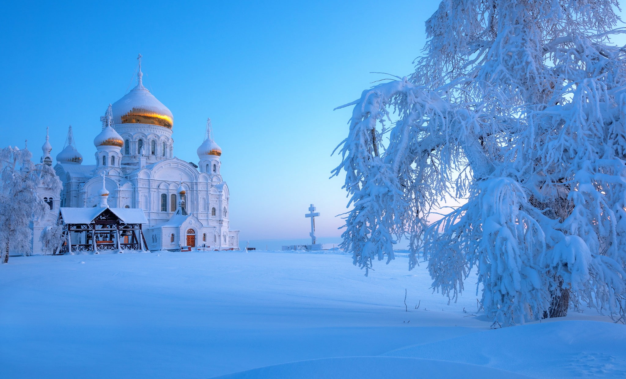 Russia, winter, snow, Ural, building exterior, cold temperature