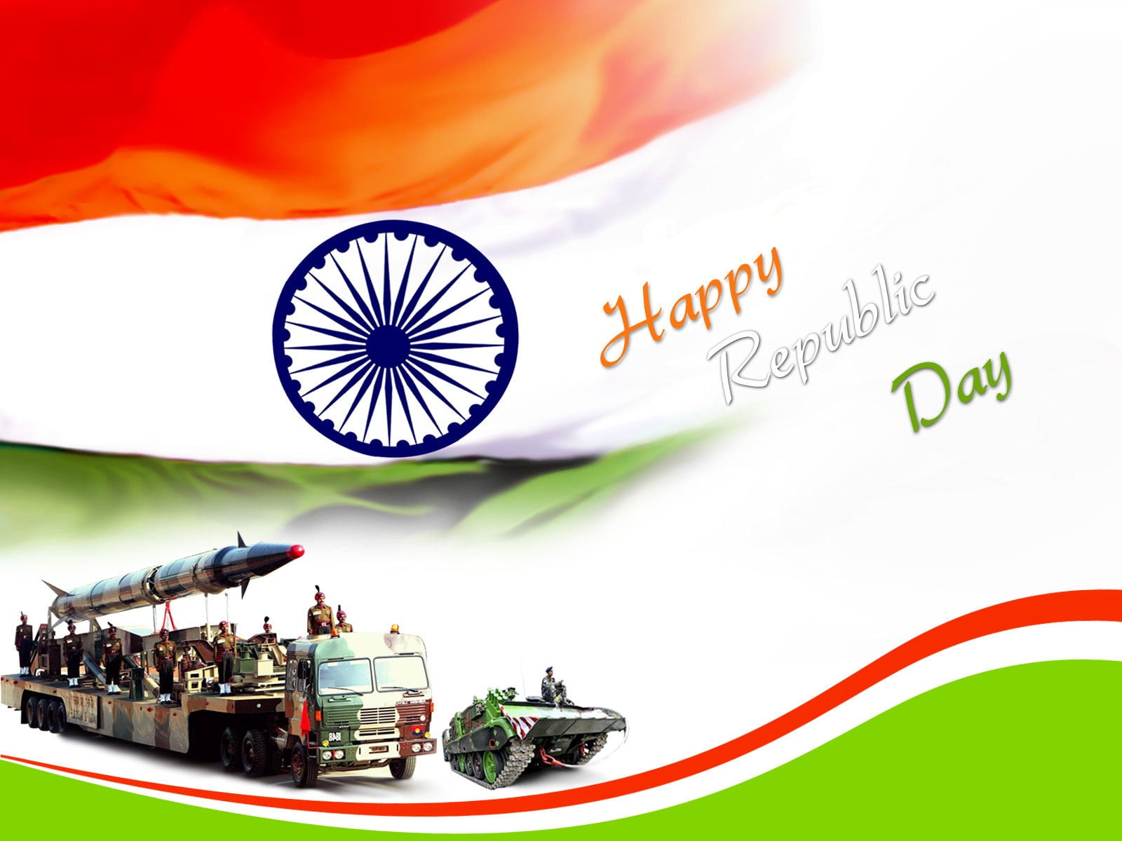 Happy Republic Day, Indian flag, Festivals / Holidays, text, communication