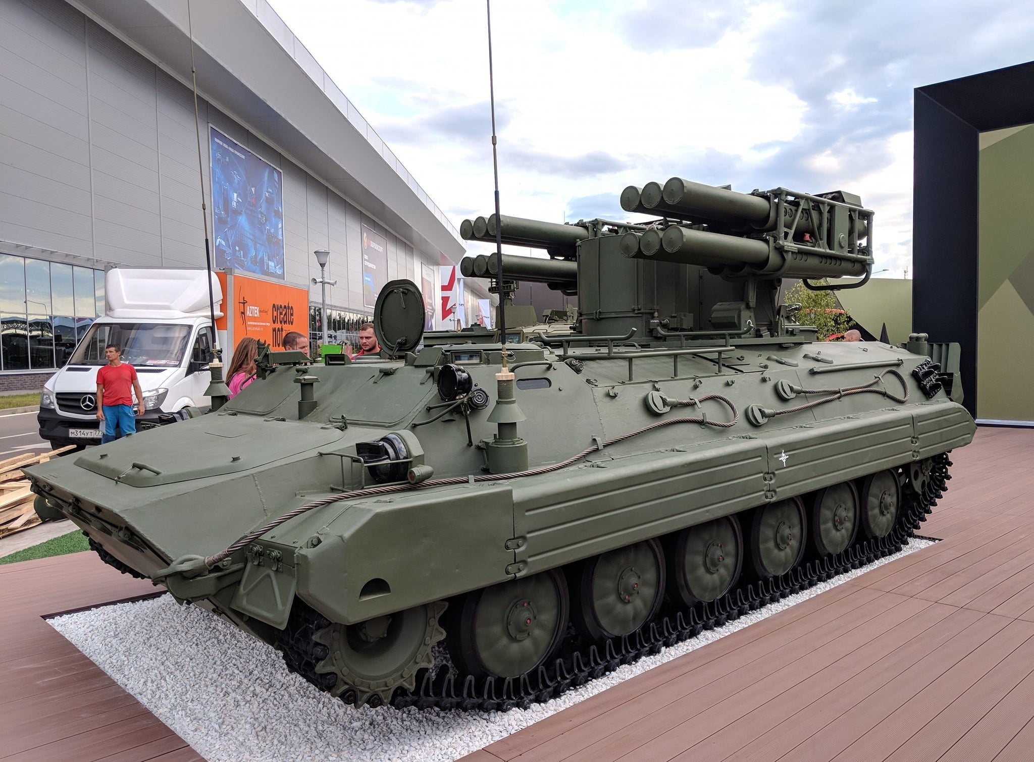 exhibition of arms, Russian air defense, Forum «ARMY 2018»