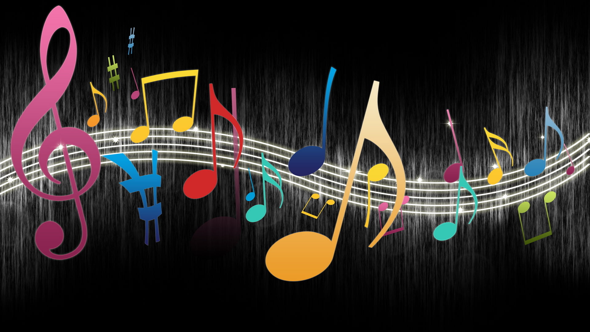 music notes illustration, muse, my, abstract, backgrounds, vector