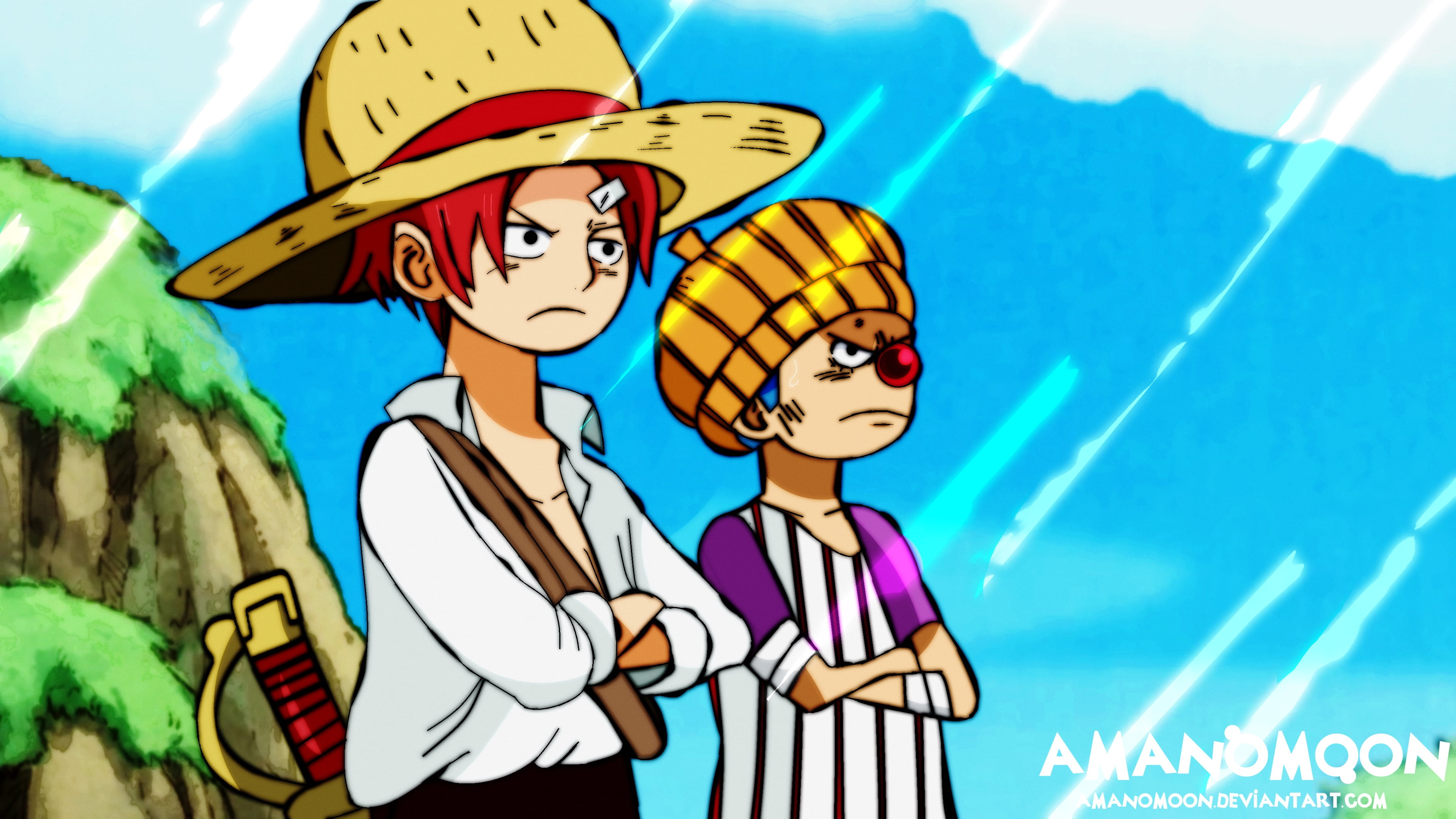 One Piece, Buggy (One Piece), Shanks (One Piece)