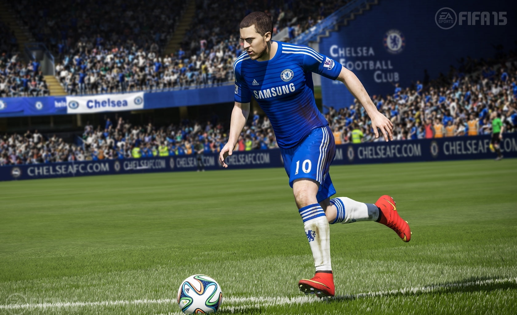 EA FIFA 15 - Eden Hazard, men's blue soccer jersey, Games, Other Games