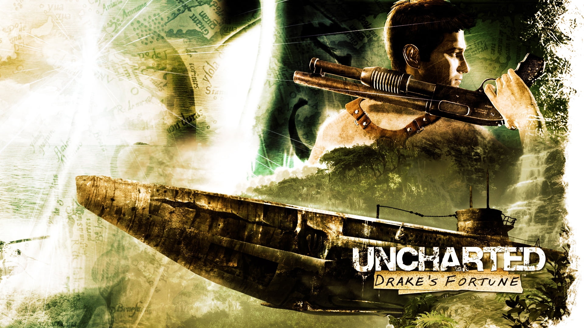 Uncharted Drake's Fortune wallpaper, uncharted drakes fortune