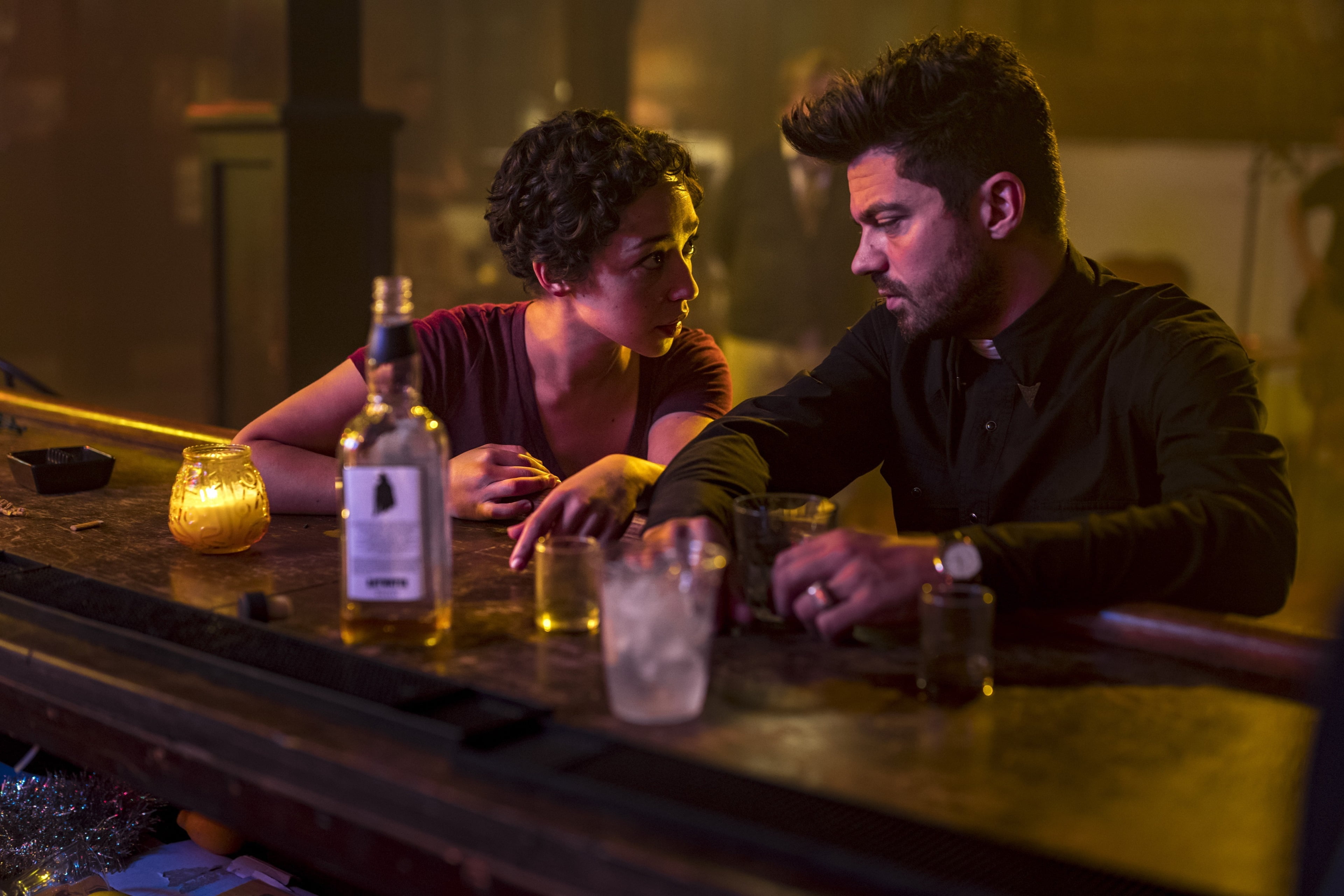 preacher 4k wallpaper for free download for pc, young men, two people