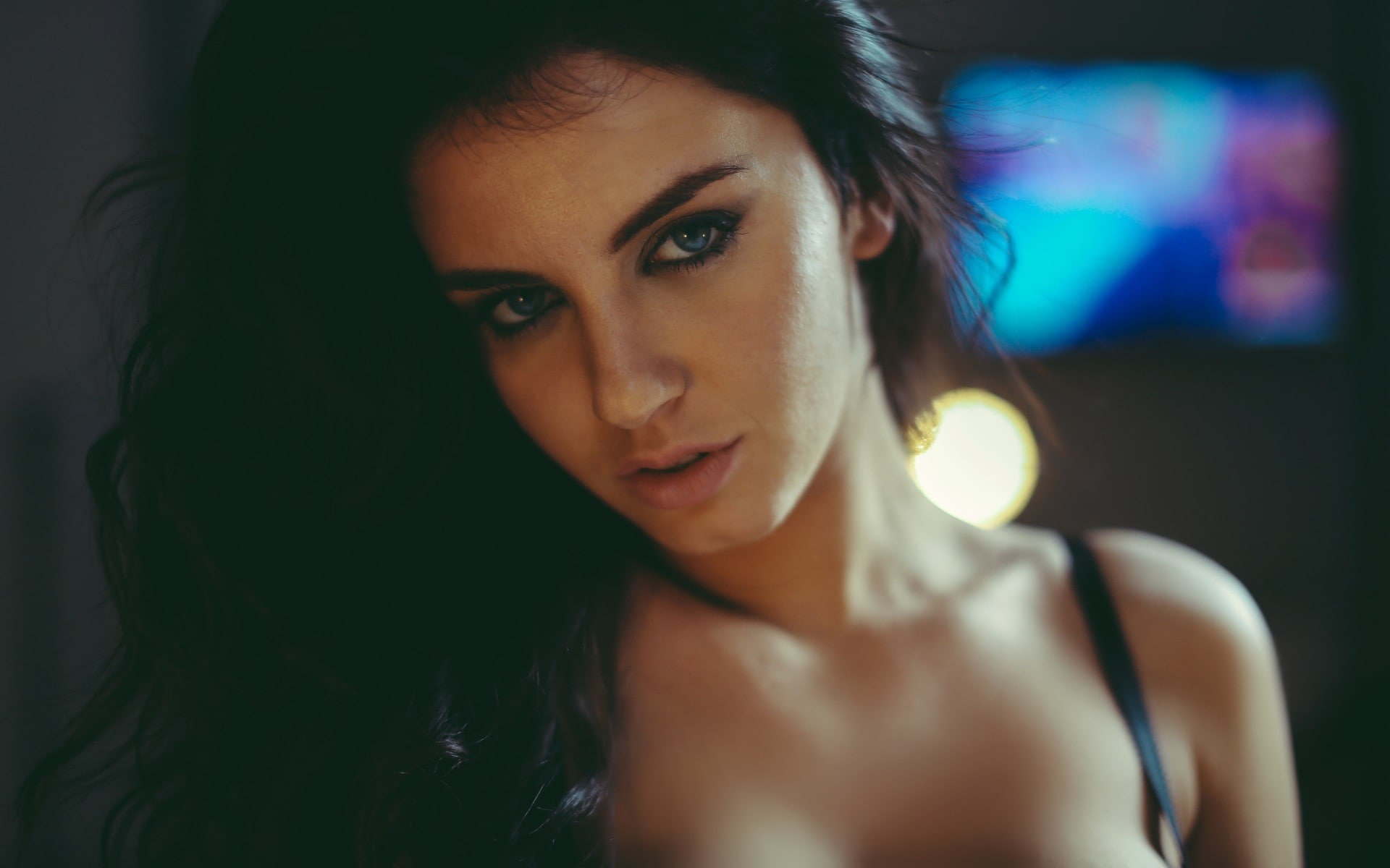 Woman, Closeup, Sexy