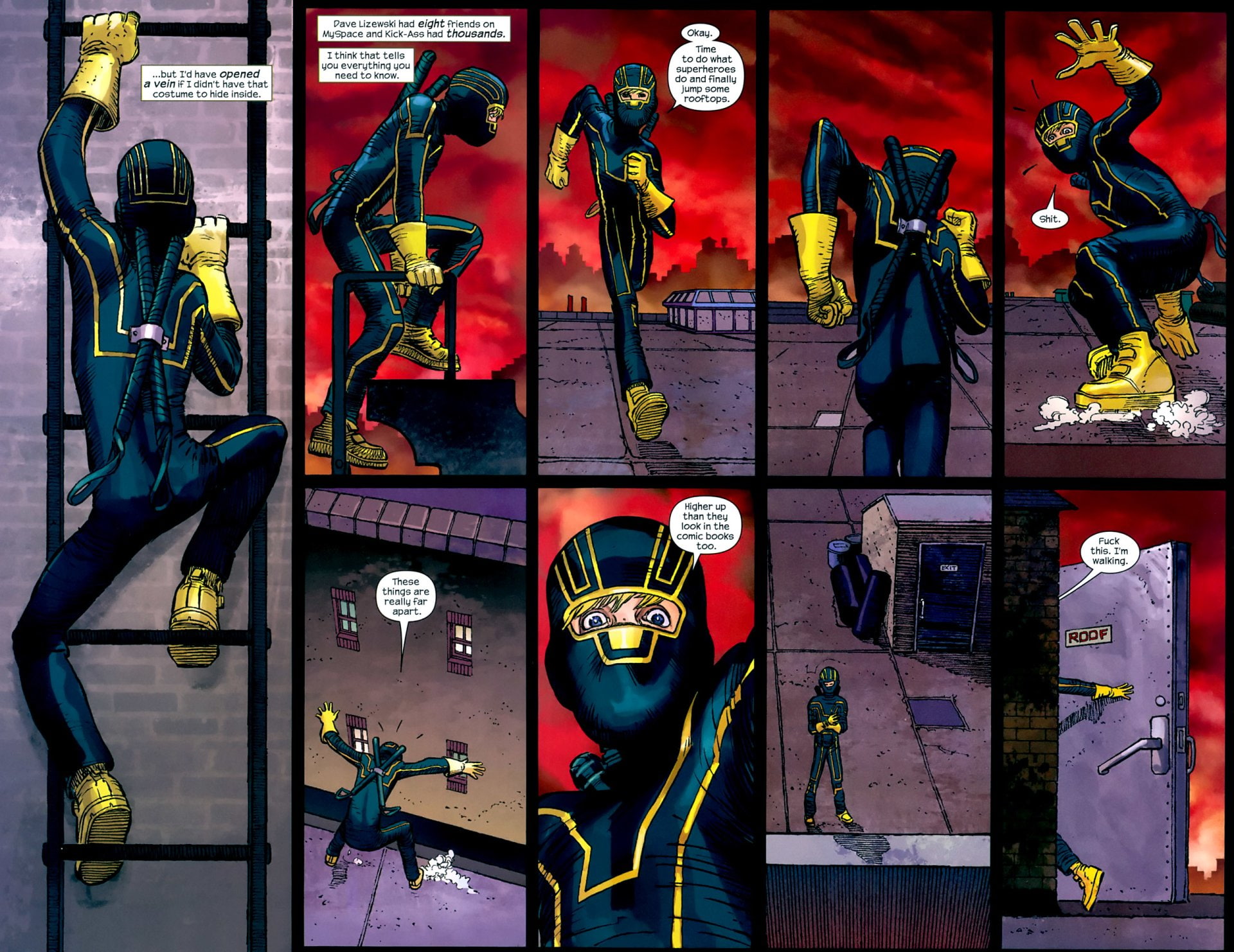 Free download | HD wallpaper: Kick-Ass, Comics, Superhero | Wallpaper Flare