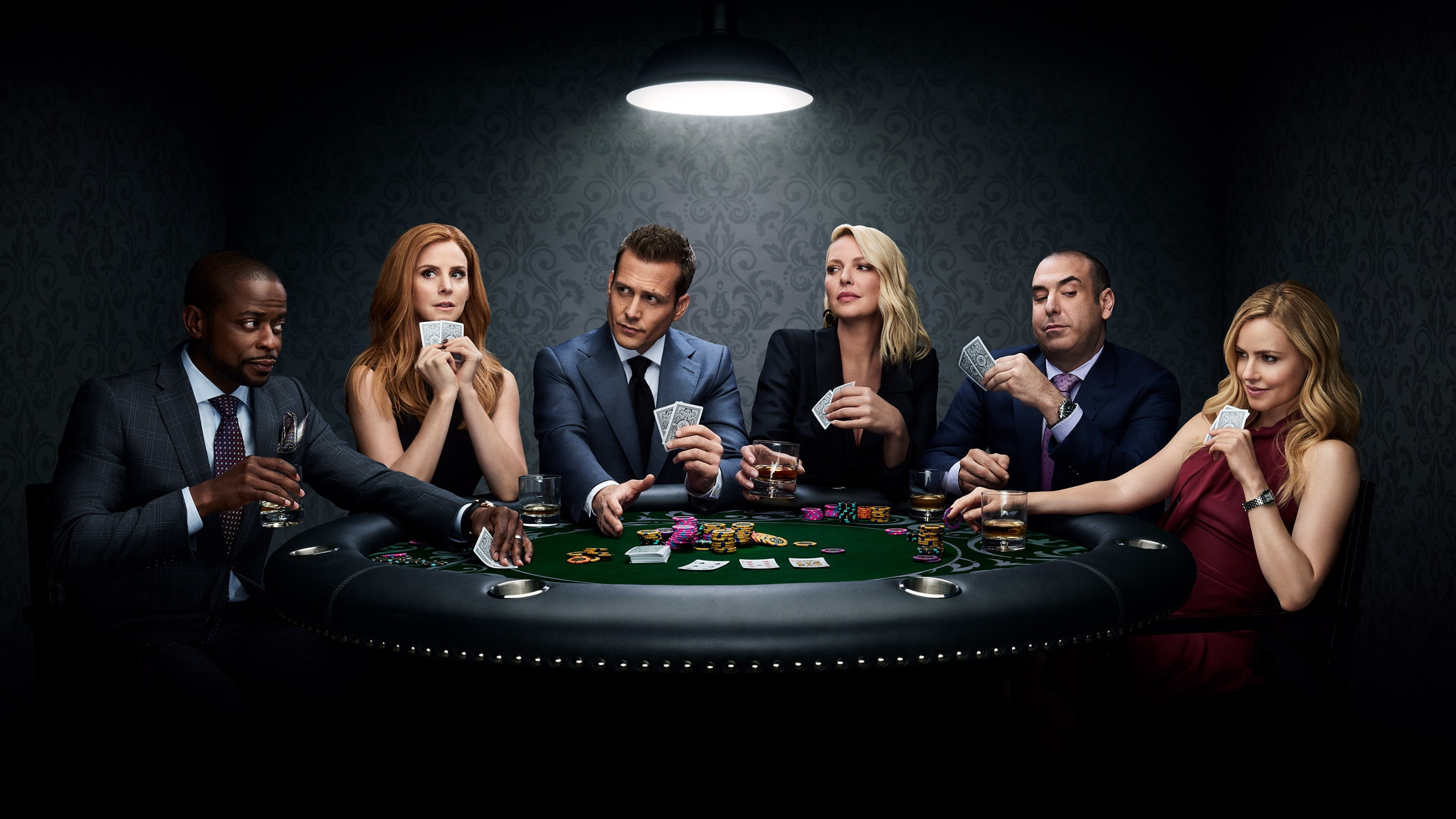actors, the series, Movies, Suits, Force majeure, playing cards