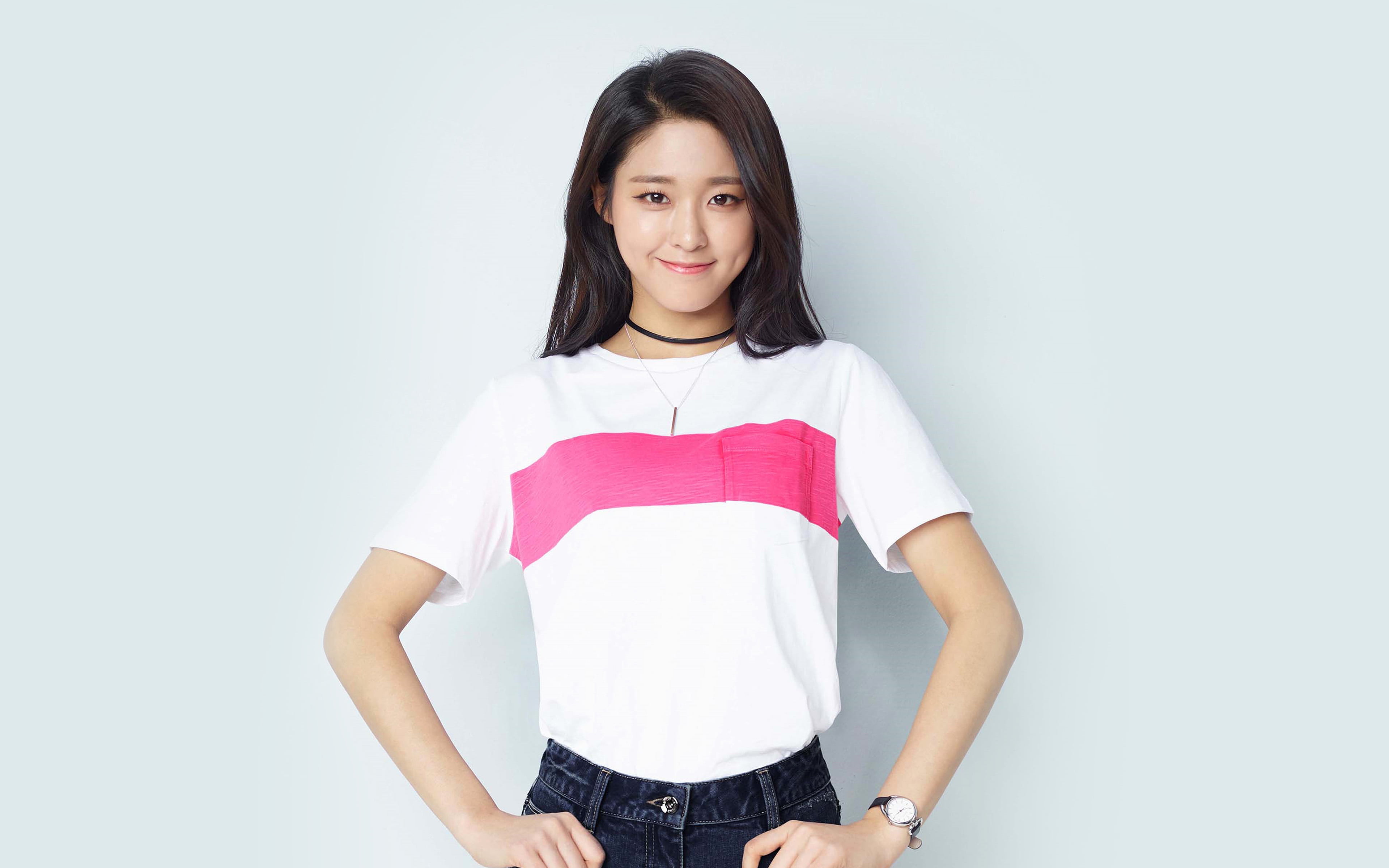seolhyun, kpop, girl, cute, looking at camera, portrait, front view