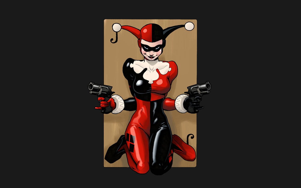 DC Universe Harley Quinn, Comics, red, indoors, robot, representation
