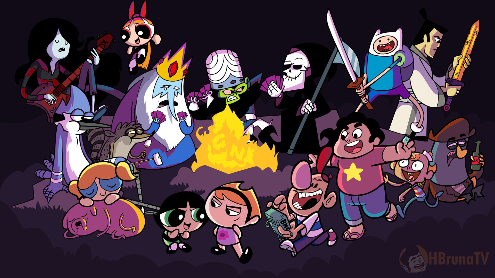 Free download | HD wallpaper: adventure time steven universe the grim