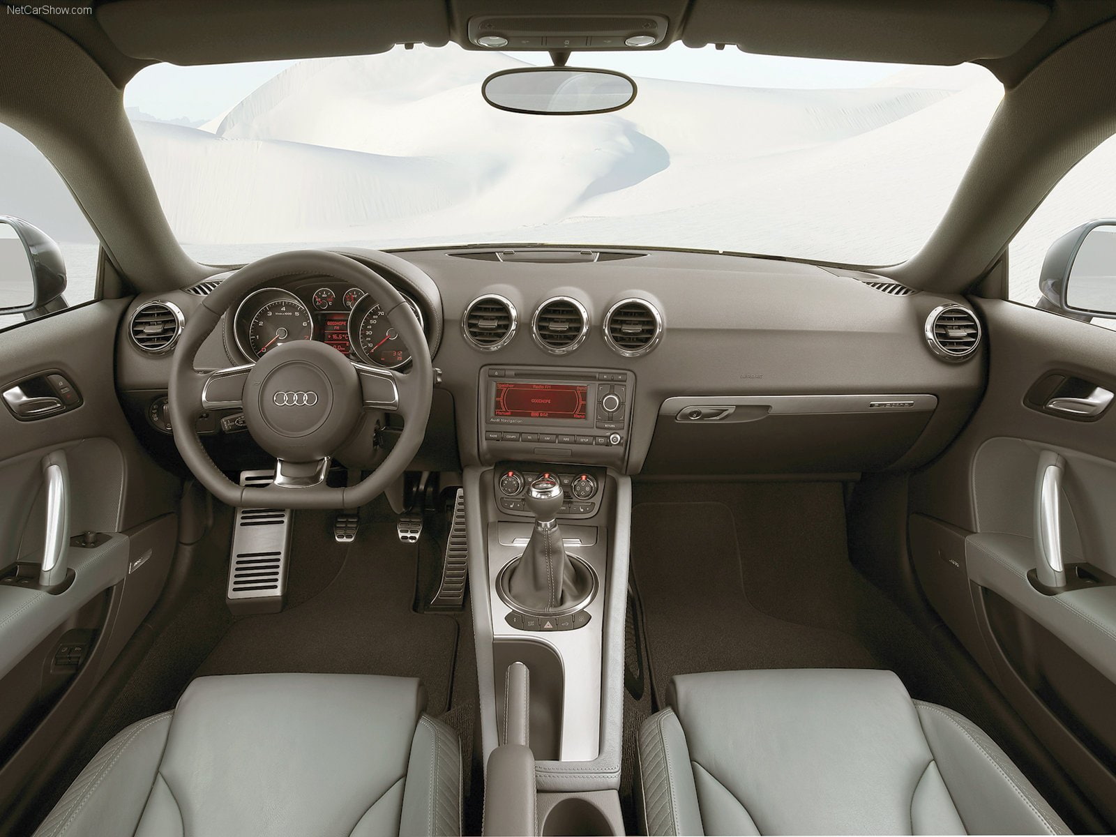 2007, audi, coupe, interior