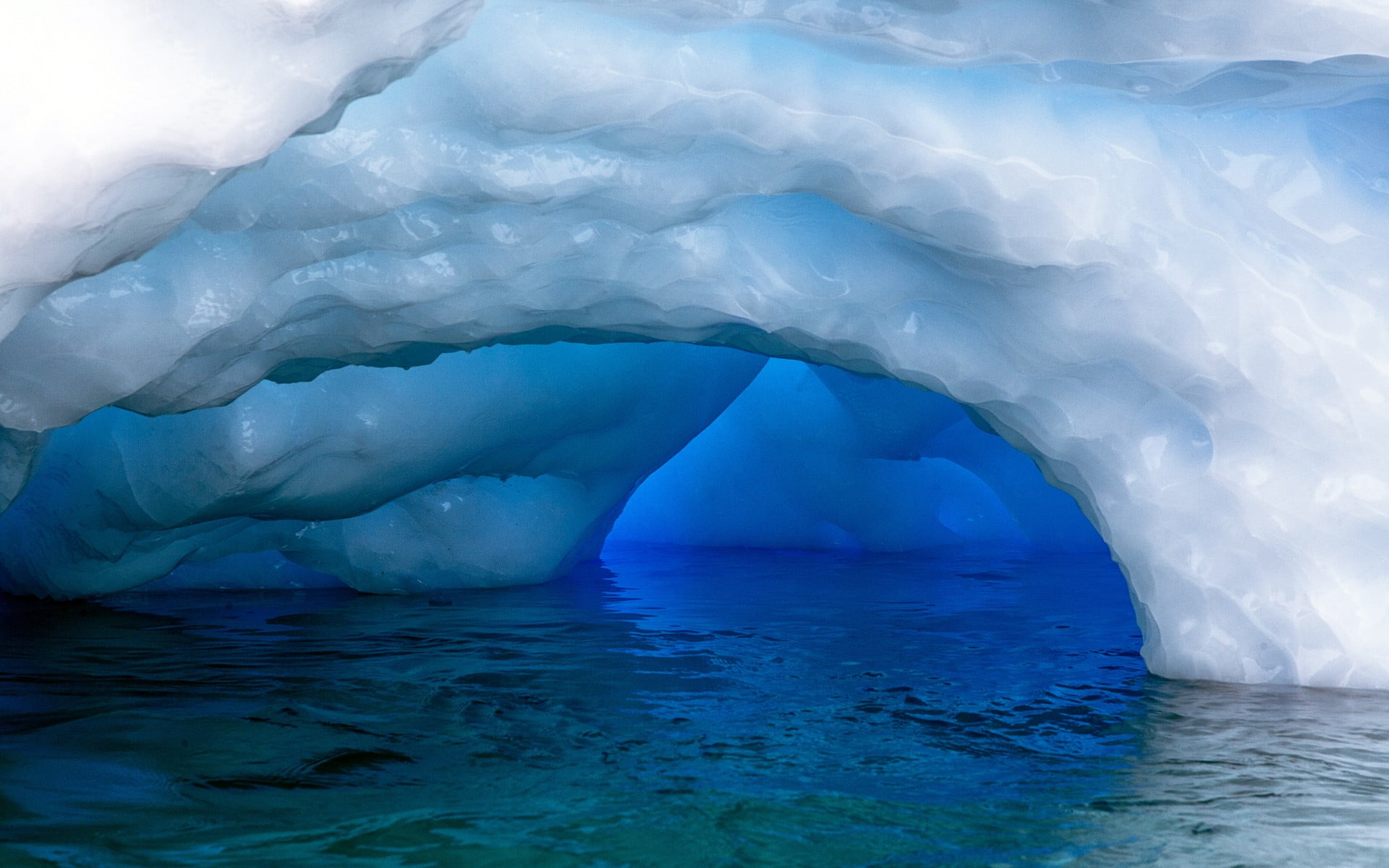 nature, ice, landscape, iceberg, water, cold temperature, frozen