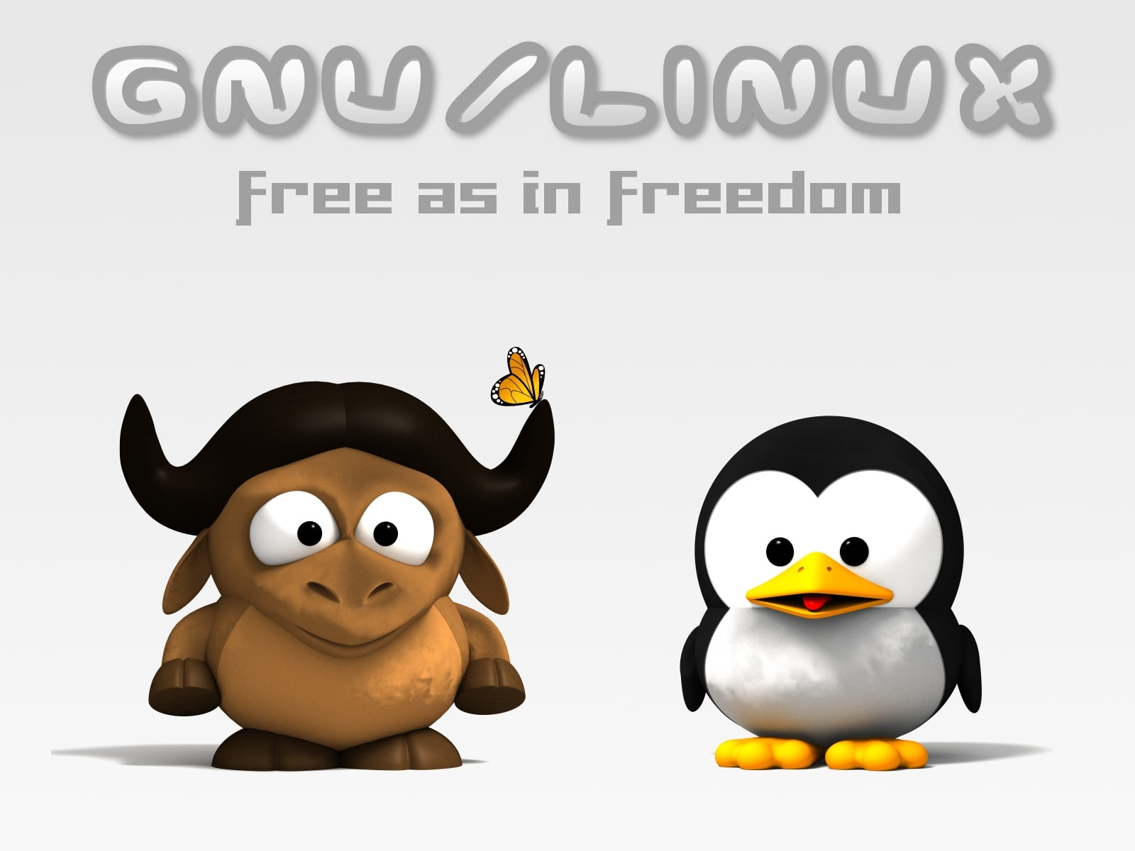 linux tux gnu Technology Linux HD Art