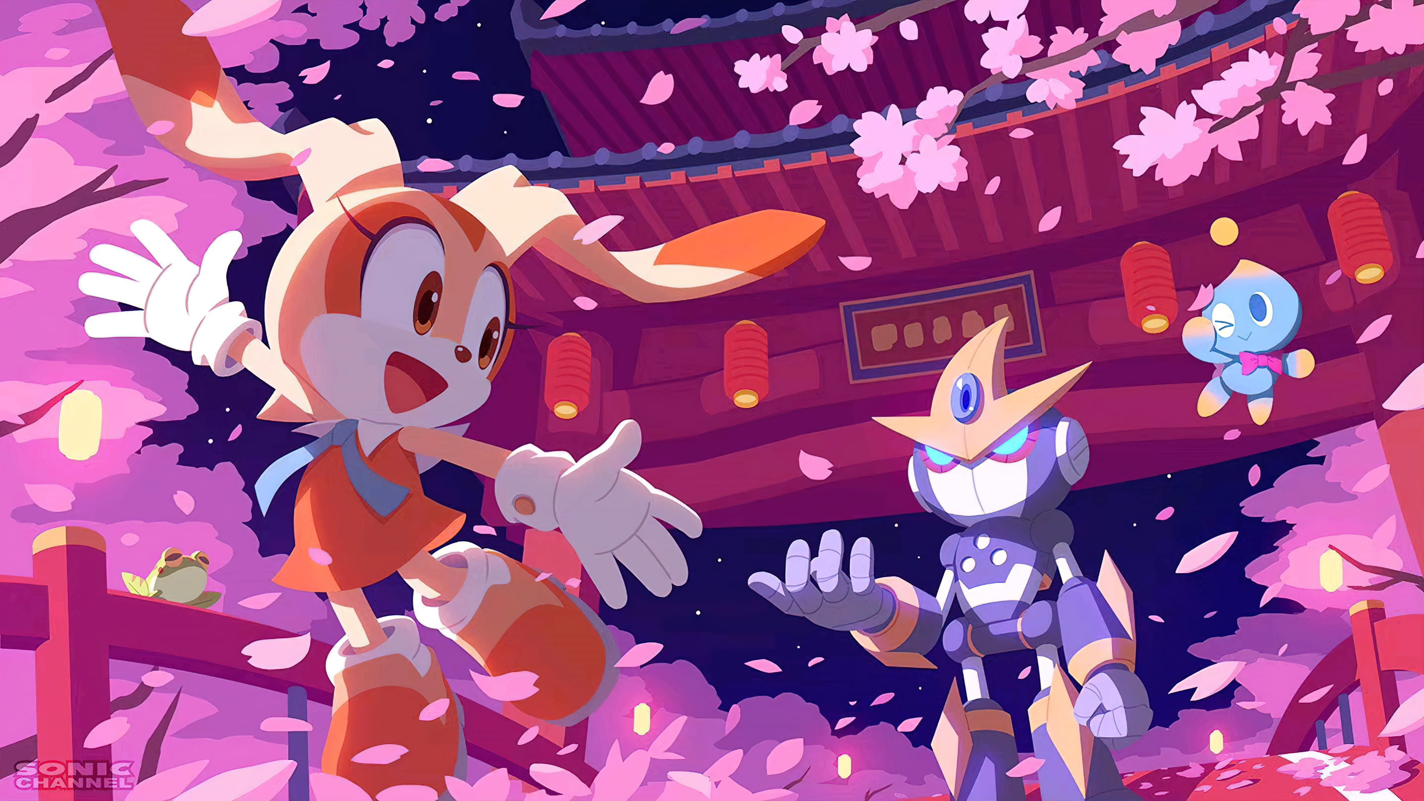 blossoms, Sakura (artist), Cream, chao, temple, lantern, Peach blossom