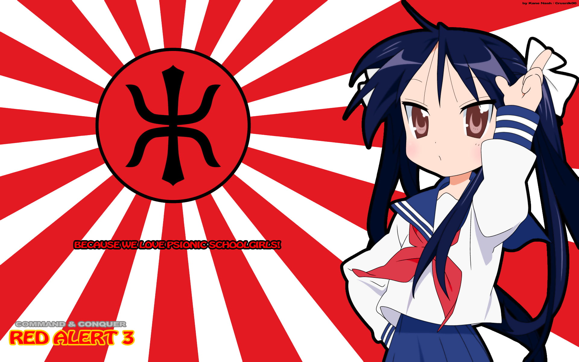figure, Japan, parody, schoolgirl, Art, Red Alert 3, seifuku