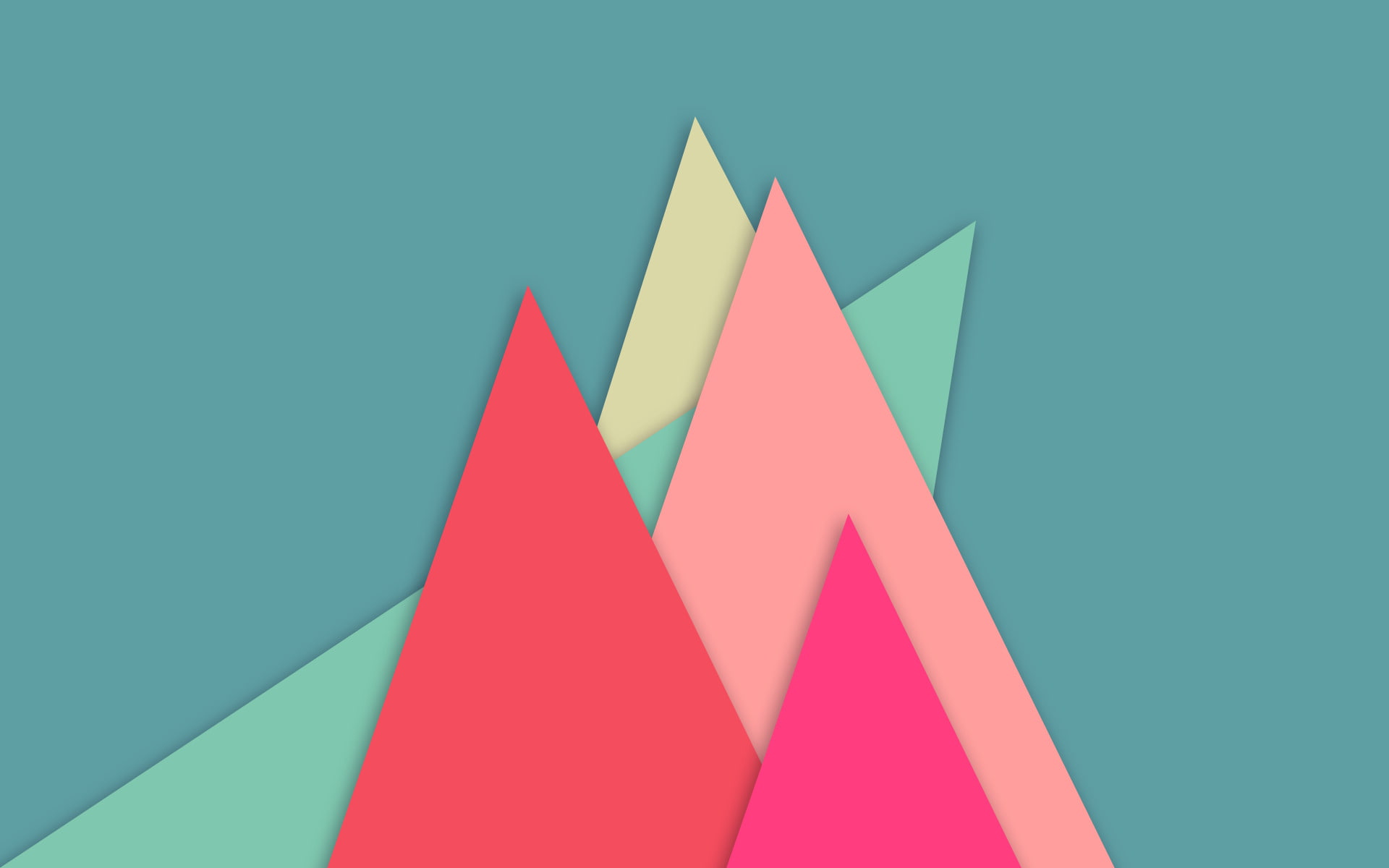 pattern minimalism techno android operating system, triangle shape