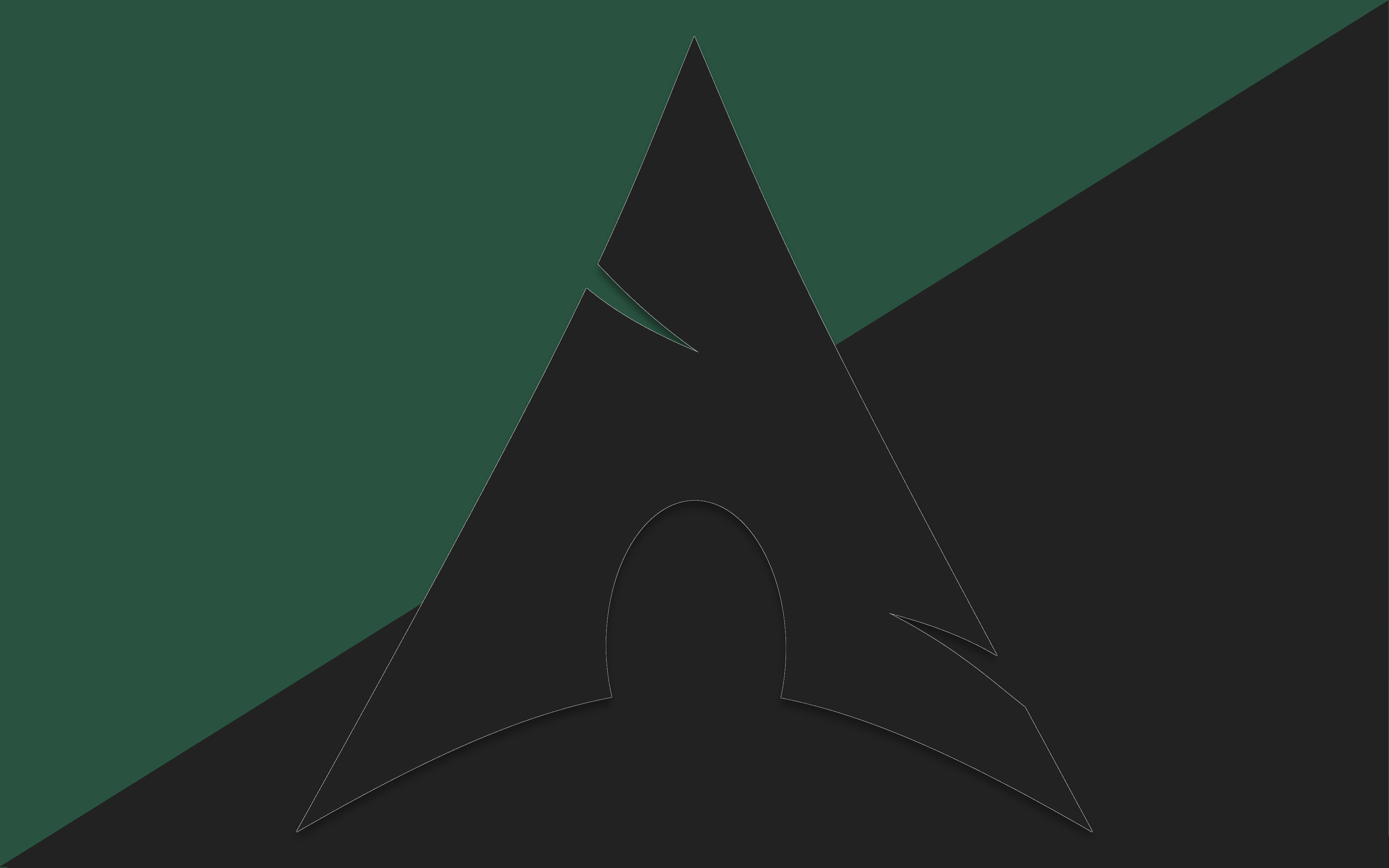 Arch Linux, Void Linux, material minimal