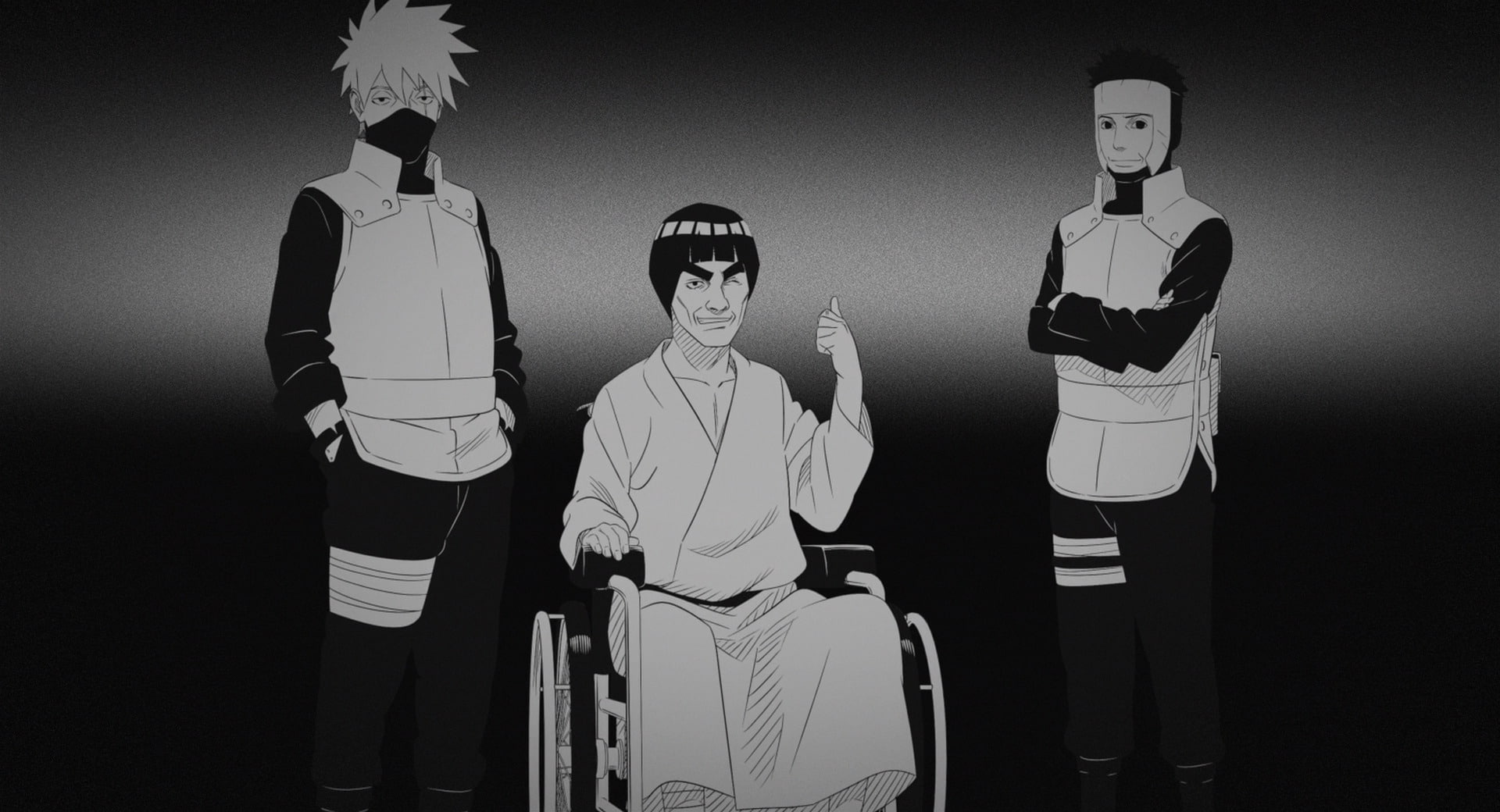Anime, Boruto, Kakashi Hatake, Might Guy, Yamato (Naruto)