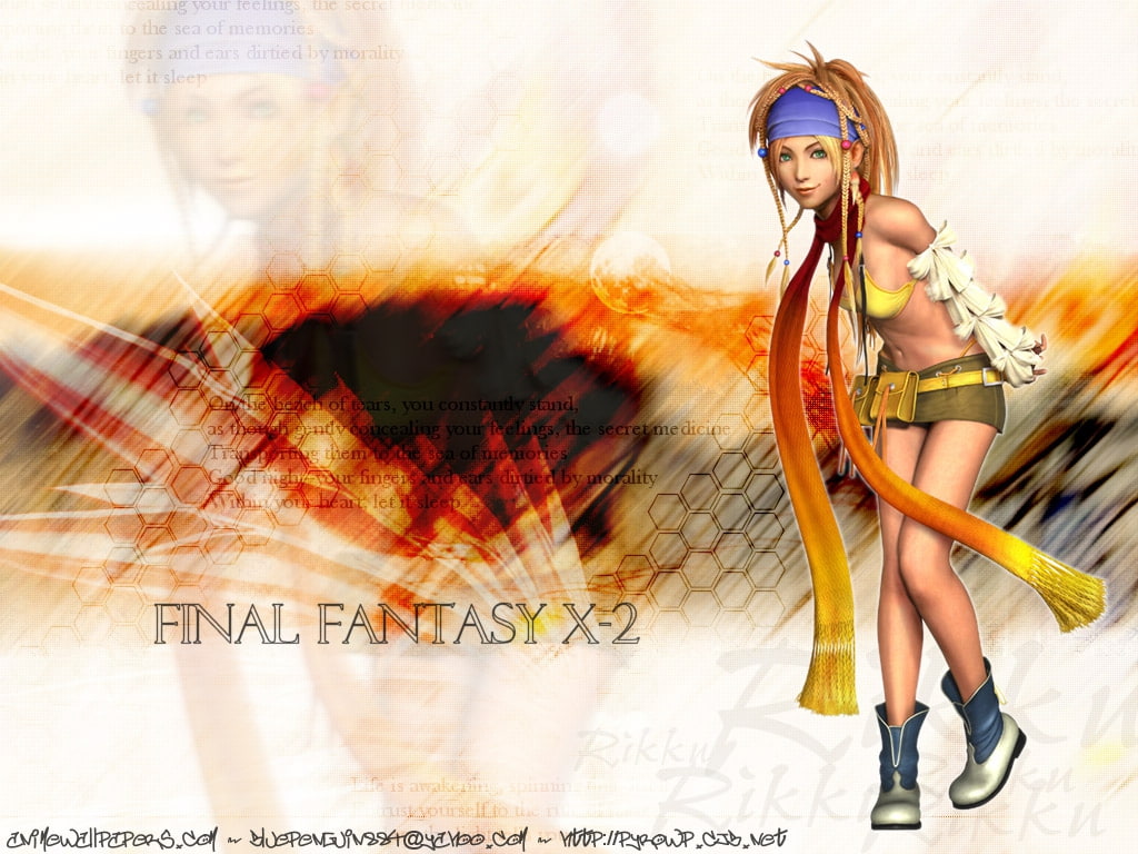 final fantasy rikku Rikku Video Games Final Fantasy HD Art, women