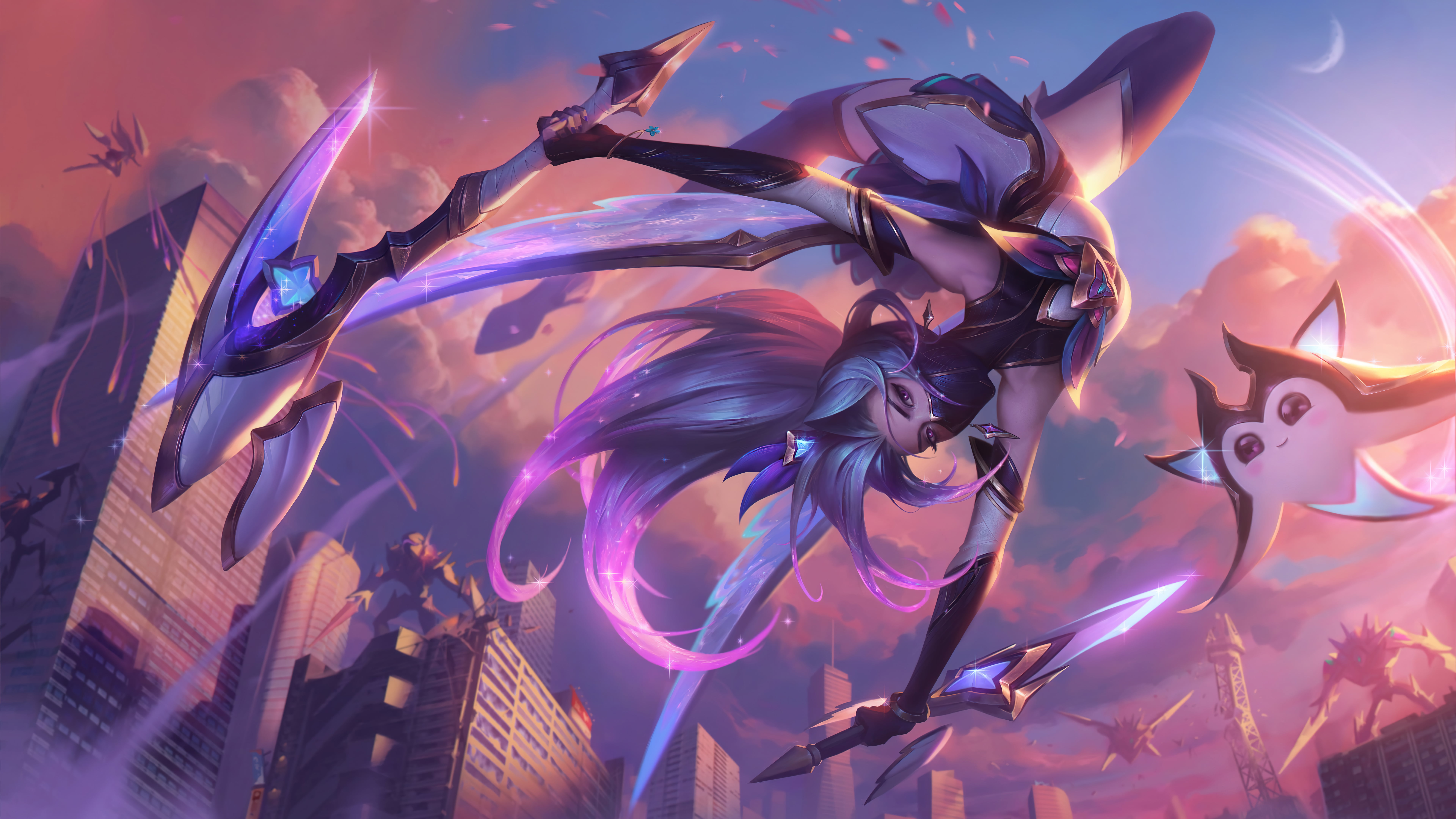 Star Guardian Akali League Of Legends Digital Art Riot Games HD Wallpaper