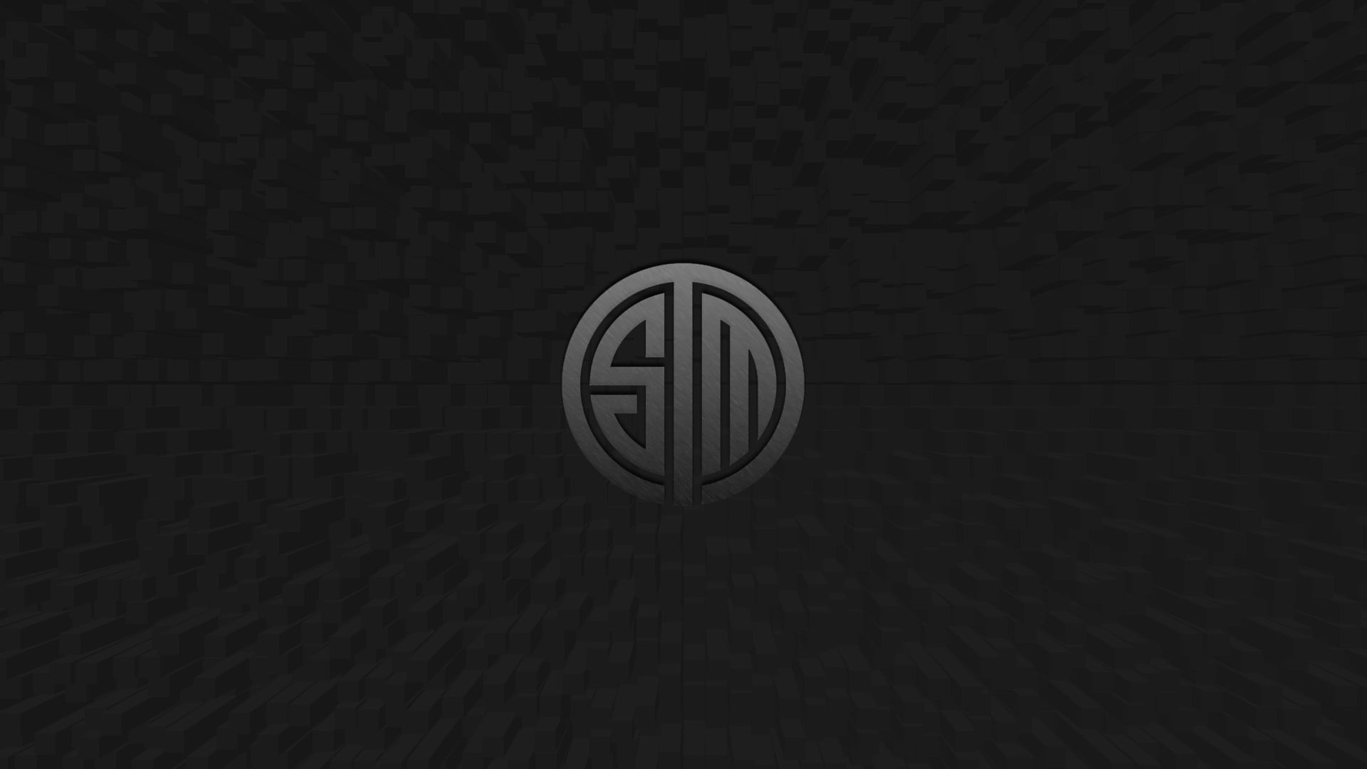 round gray logo, Team Solomid, League of Legends, e-sports, indoors