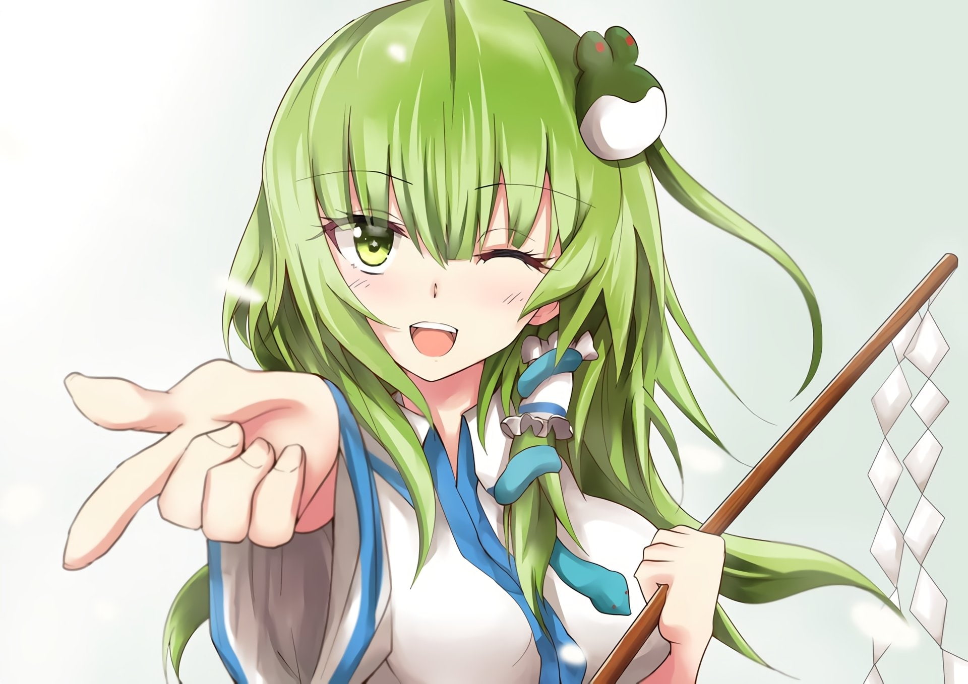 Anime, Touhou, Sanae Kochiya