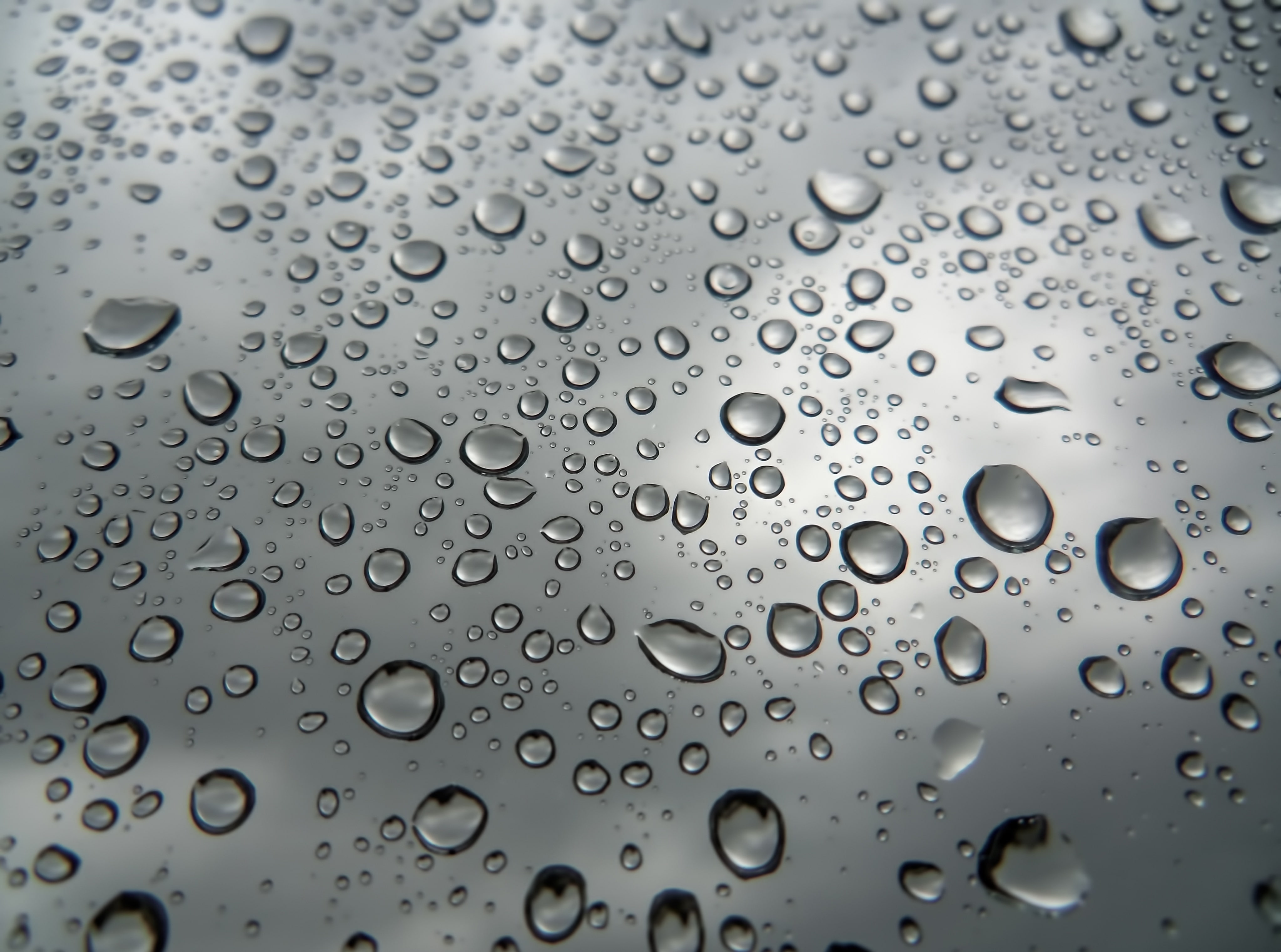 Raindrop, water droplets, Elements, window, wet, glass, backgrounds